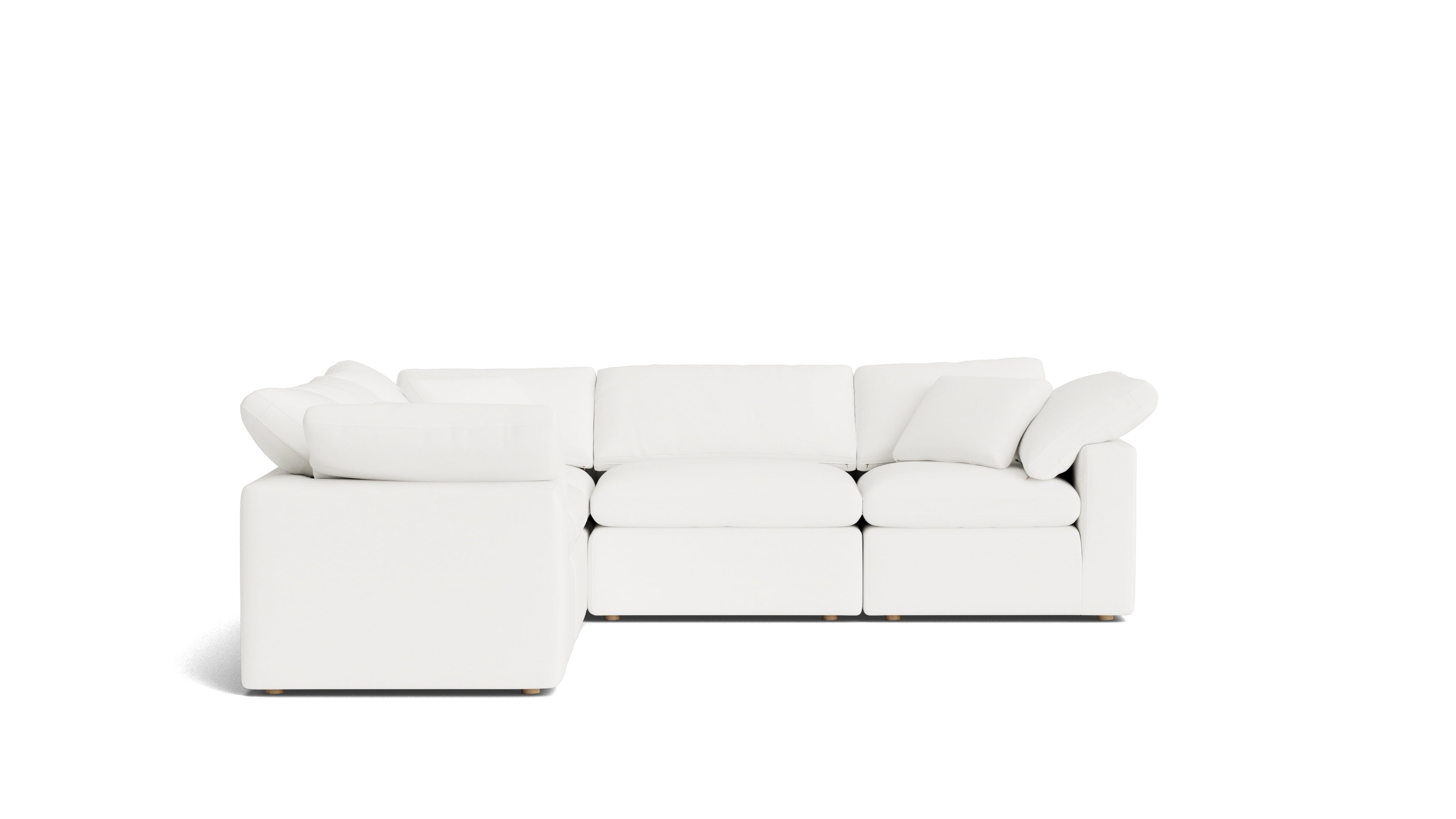 Movie Night™ 5 - Piece Modular Sectional Closed, Standard, Brie - Sundays Company CanadaSEC-YJ-915-037