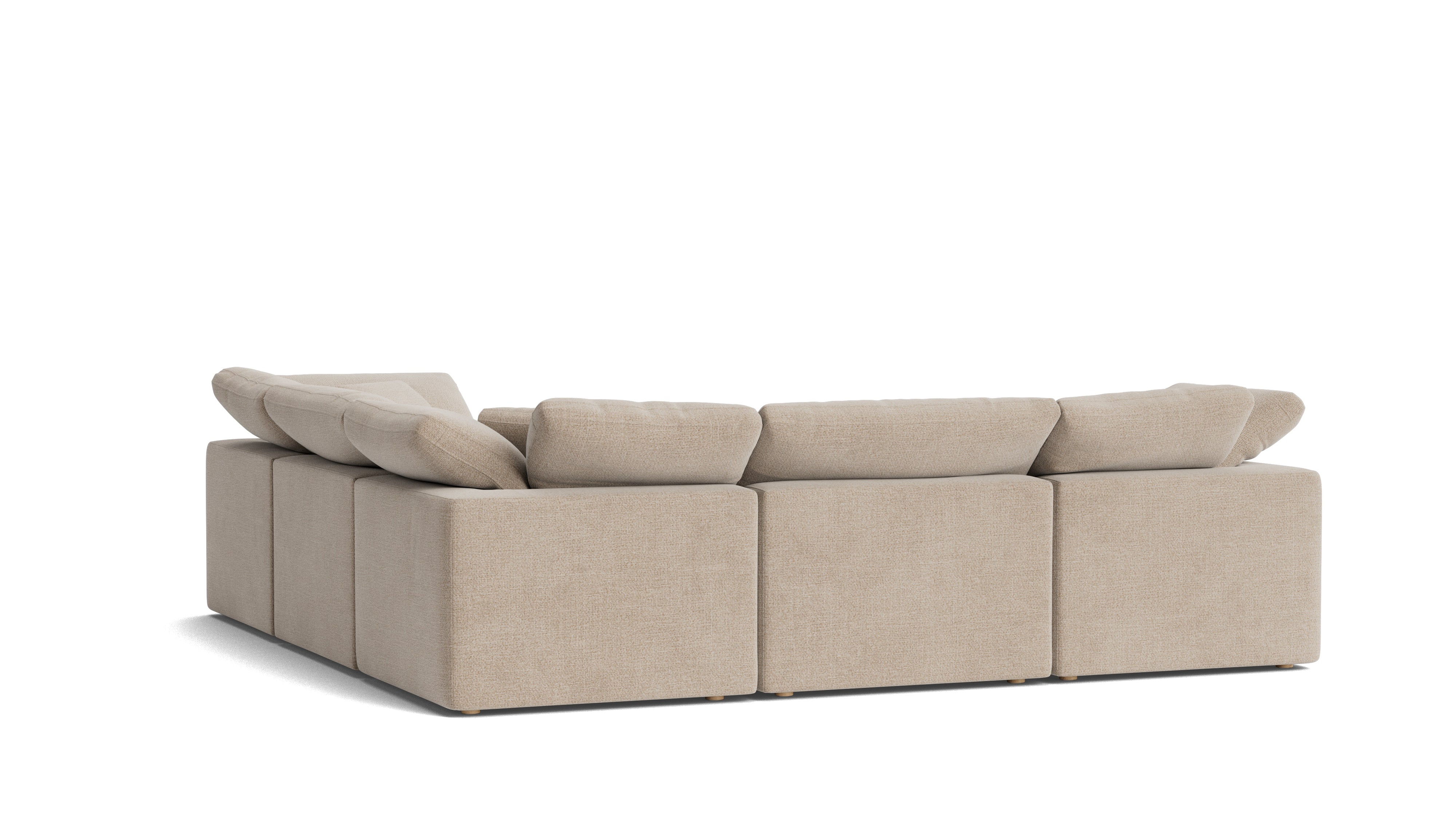 Movie Night™ 5 - Piece Modular Sectional Closed, Standard, Champagne - Sundays Company CanadaSEC-YJ-915-041