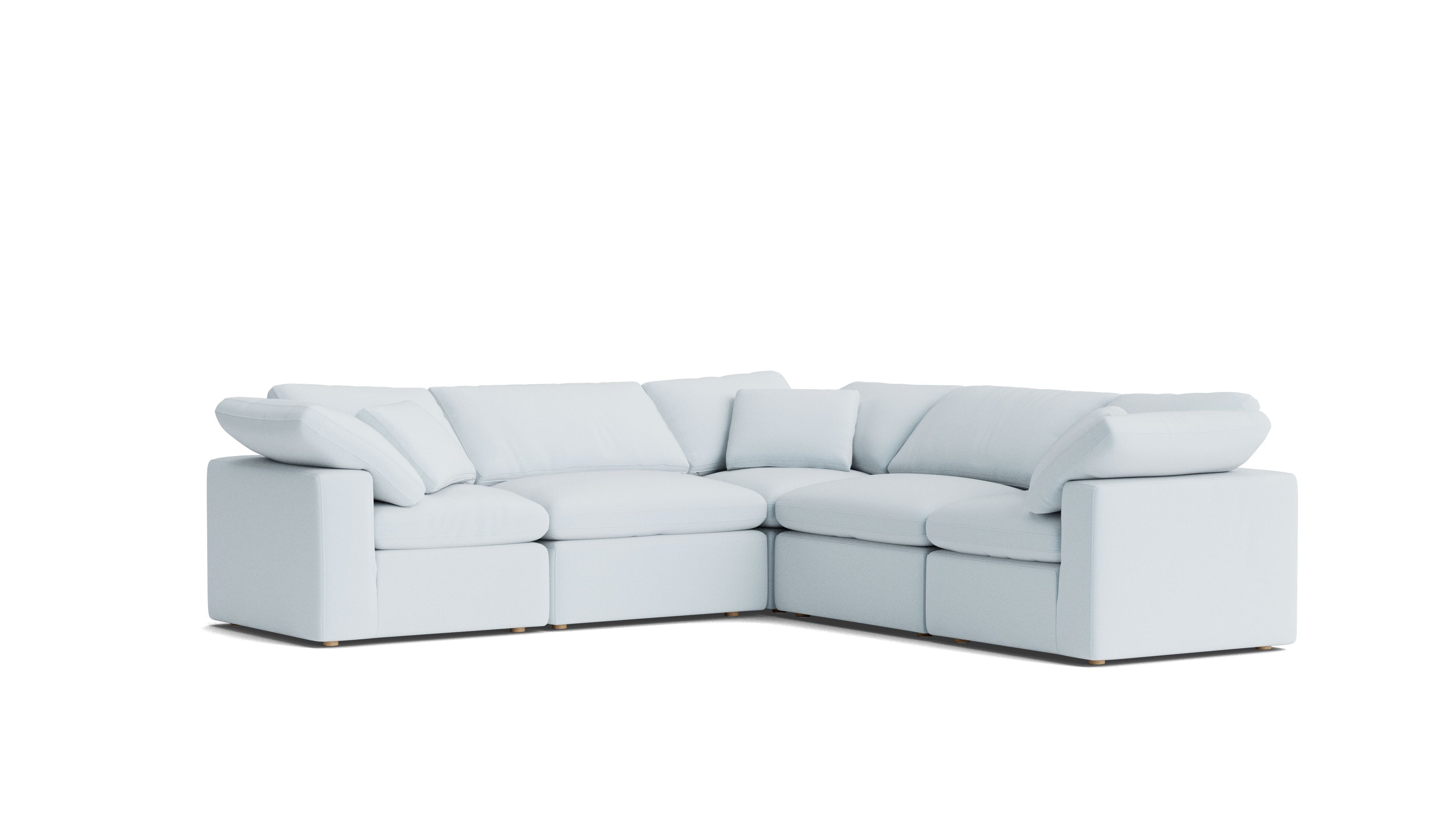 Movie Night™ 5-Piece Modular Sectional Closed, Standard, Cove