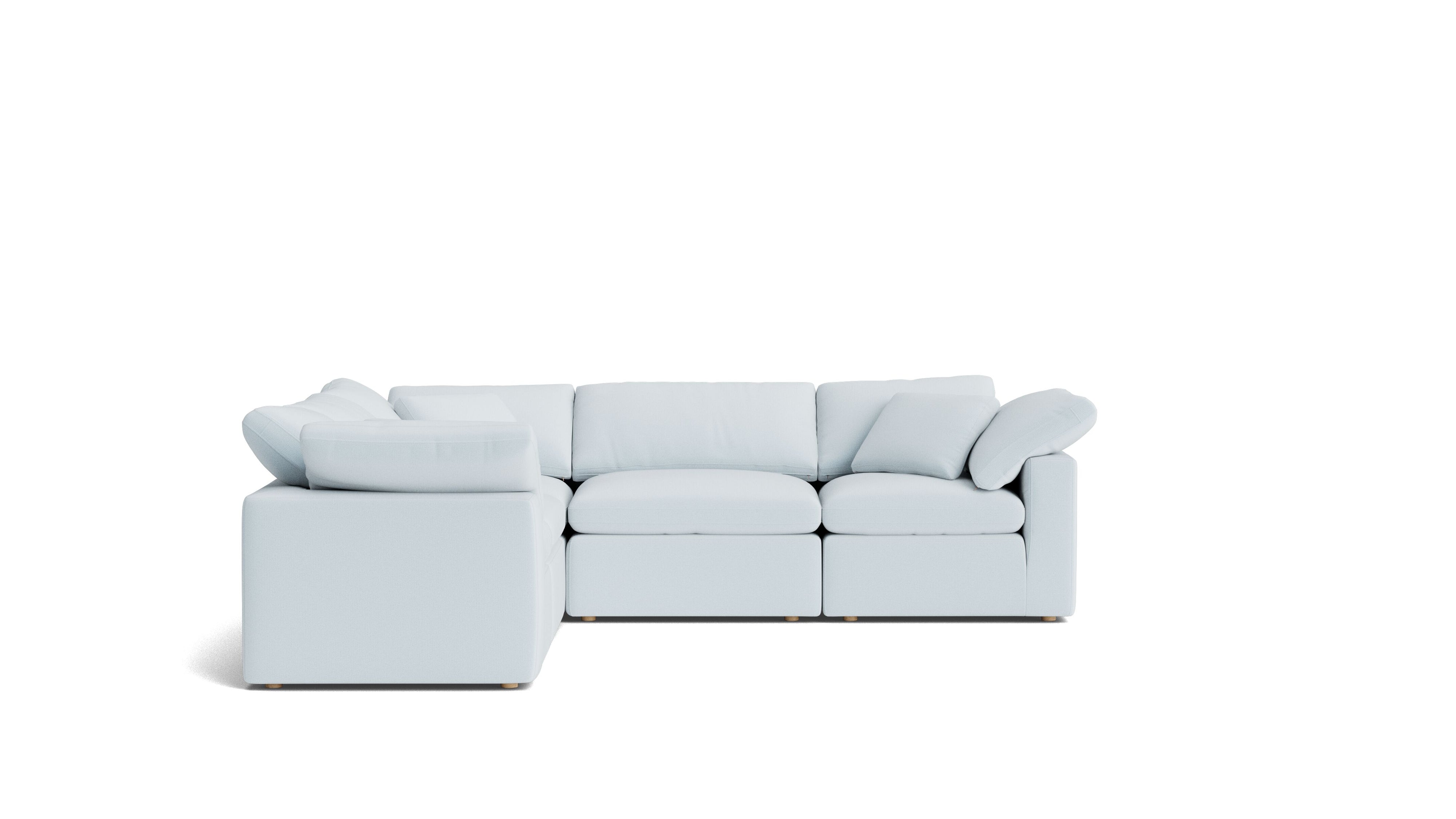 Movie Night™ 5-Piece Modular Sectional Closed, Standard, Cove