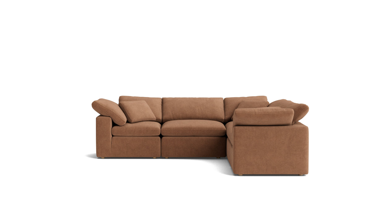 Movie Night™ 5-Piece Modular Sectional Closed, Standard, Spice_image