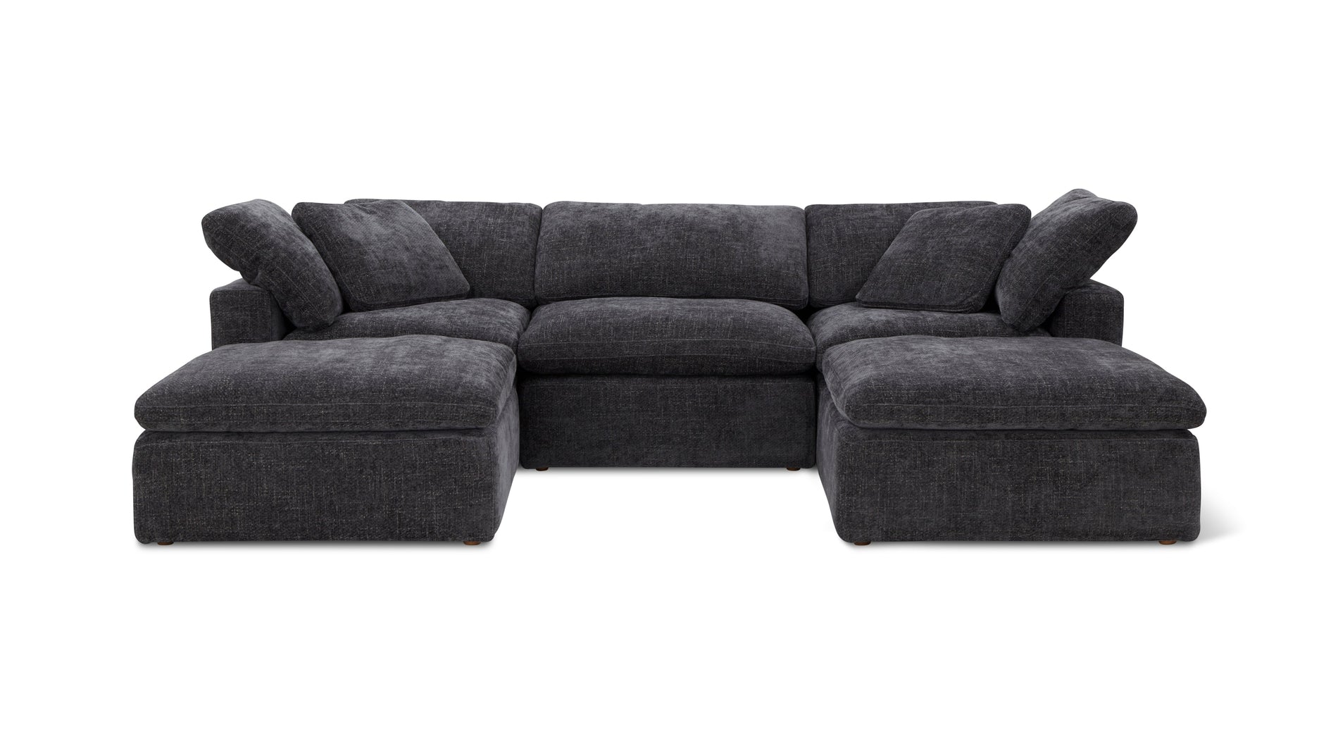 Movie Night™ 5-Piece Modular U-Shaped Sectional, Standard, Truffle_image