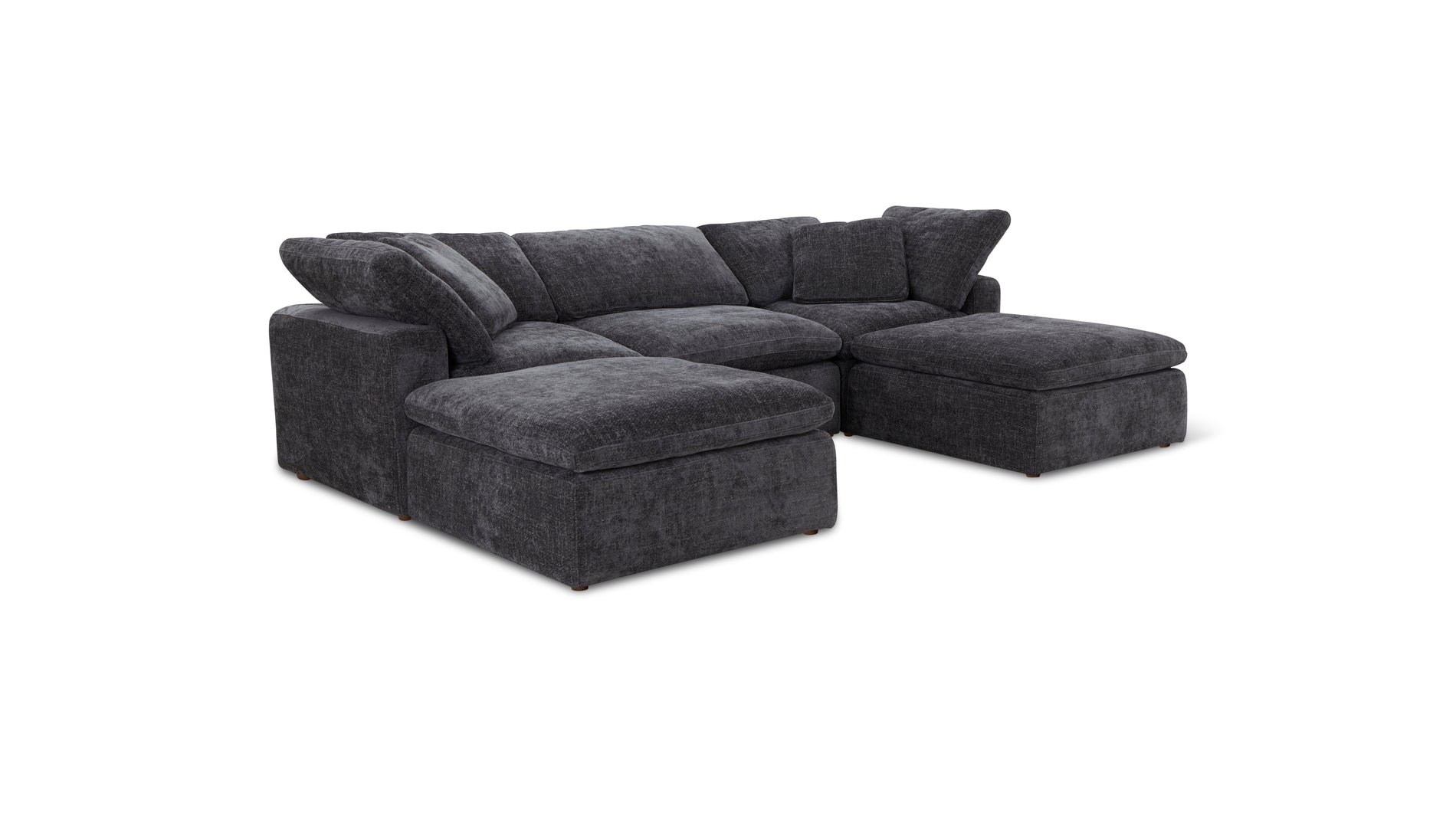 Movie Night™ 5-Piece Modular U-Shaped Sectional, Standard, Truffle_image