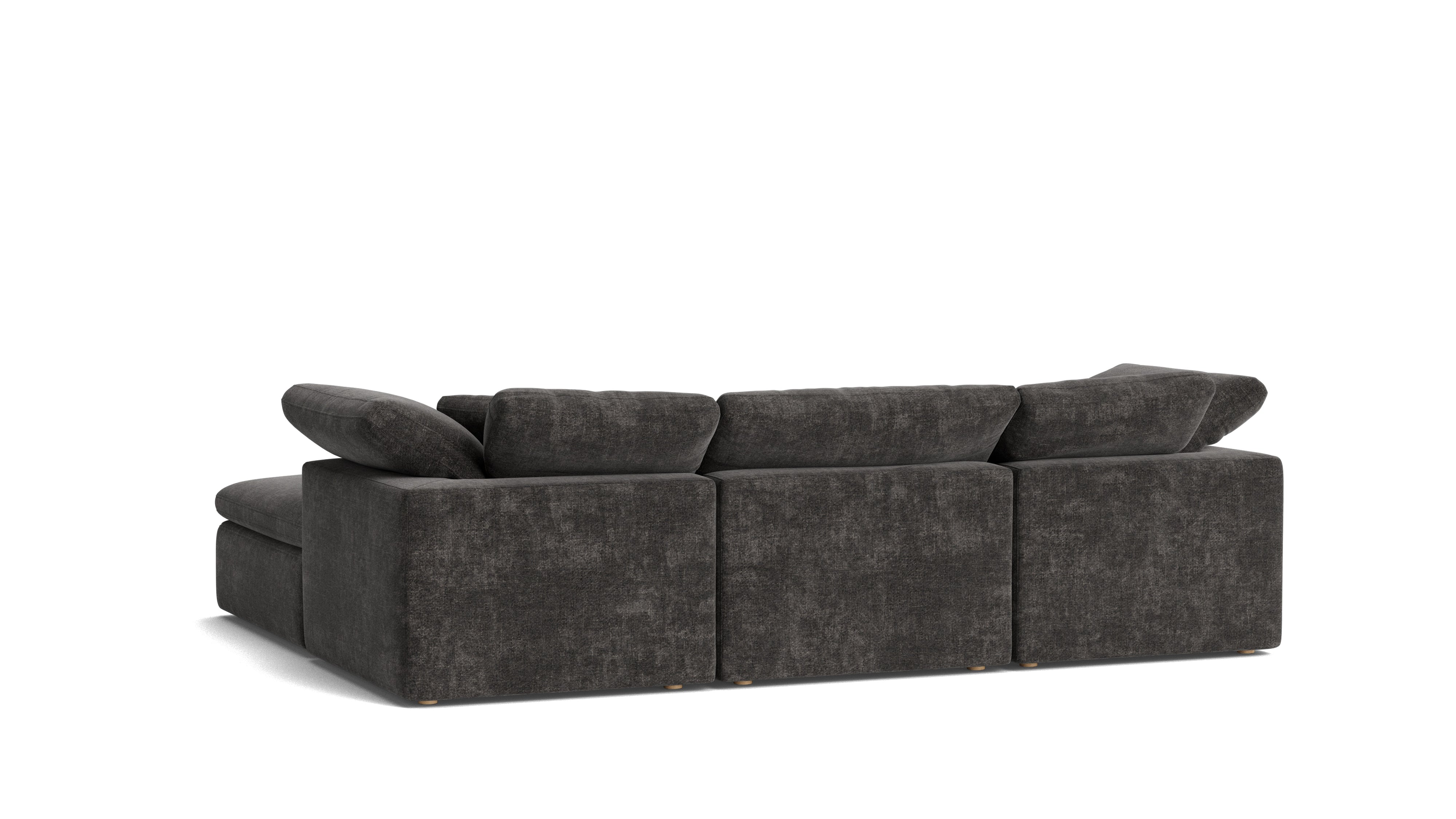 Movie Night™ 5 - Piece Modular U - Shaped Sectional, Standard, Truffle - Sundays Company CanadaSEC-YJ-916-003