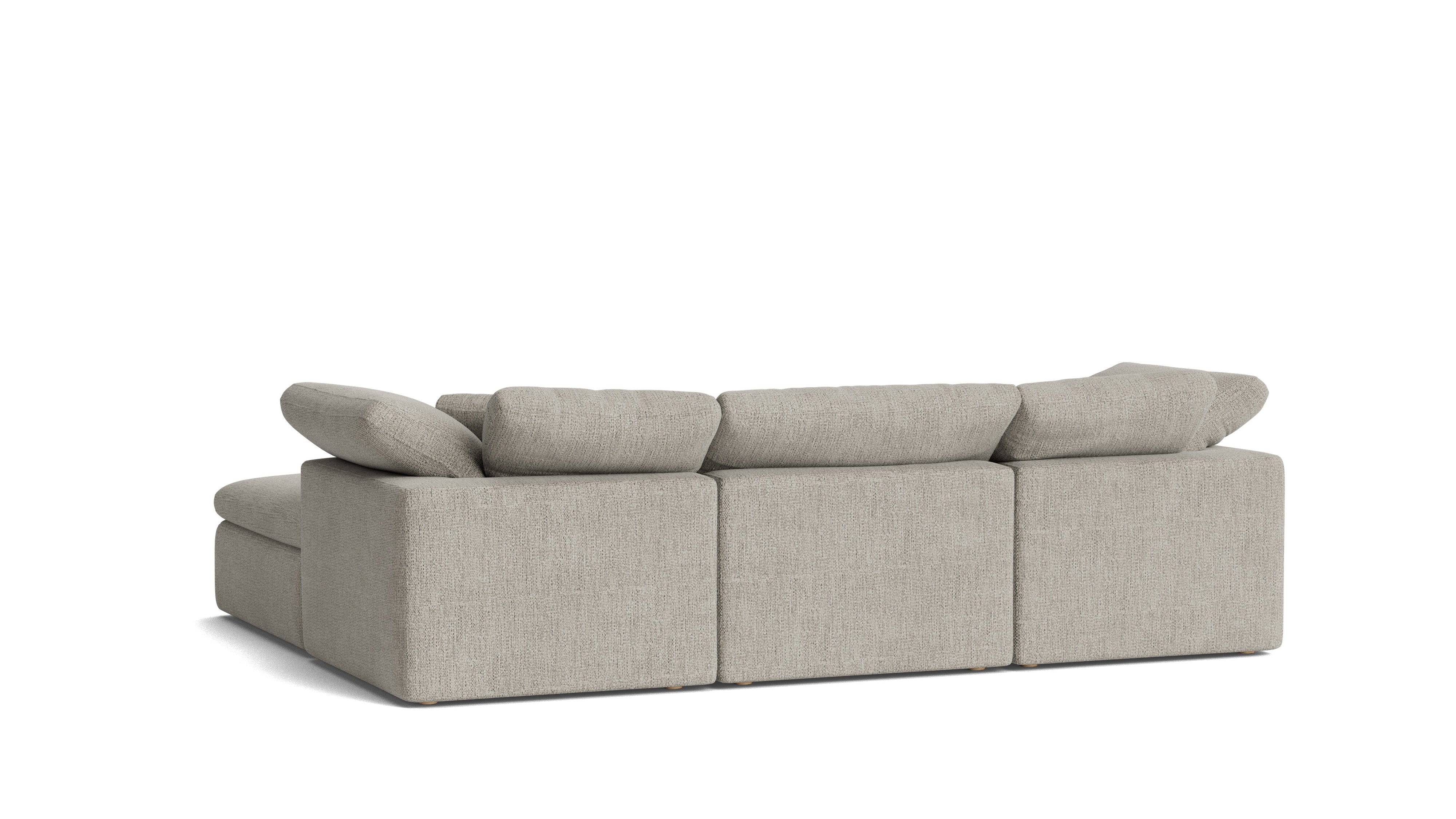 Movie Night™ 5 - Piece Modular U - Shaped Sectional, Standard, Oatmeal - Sundays Company CanadaSEC-YJ-916-007