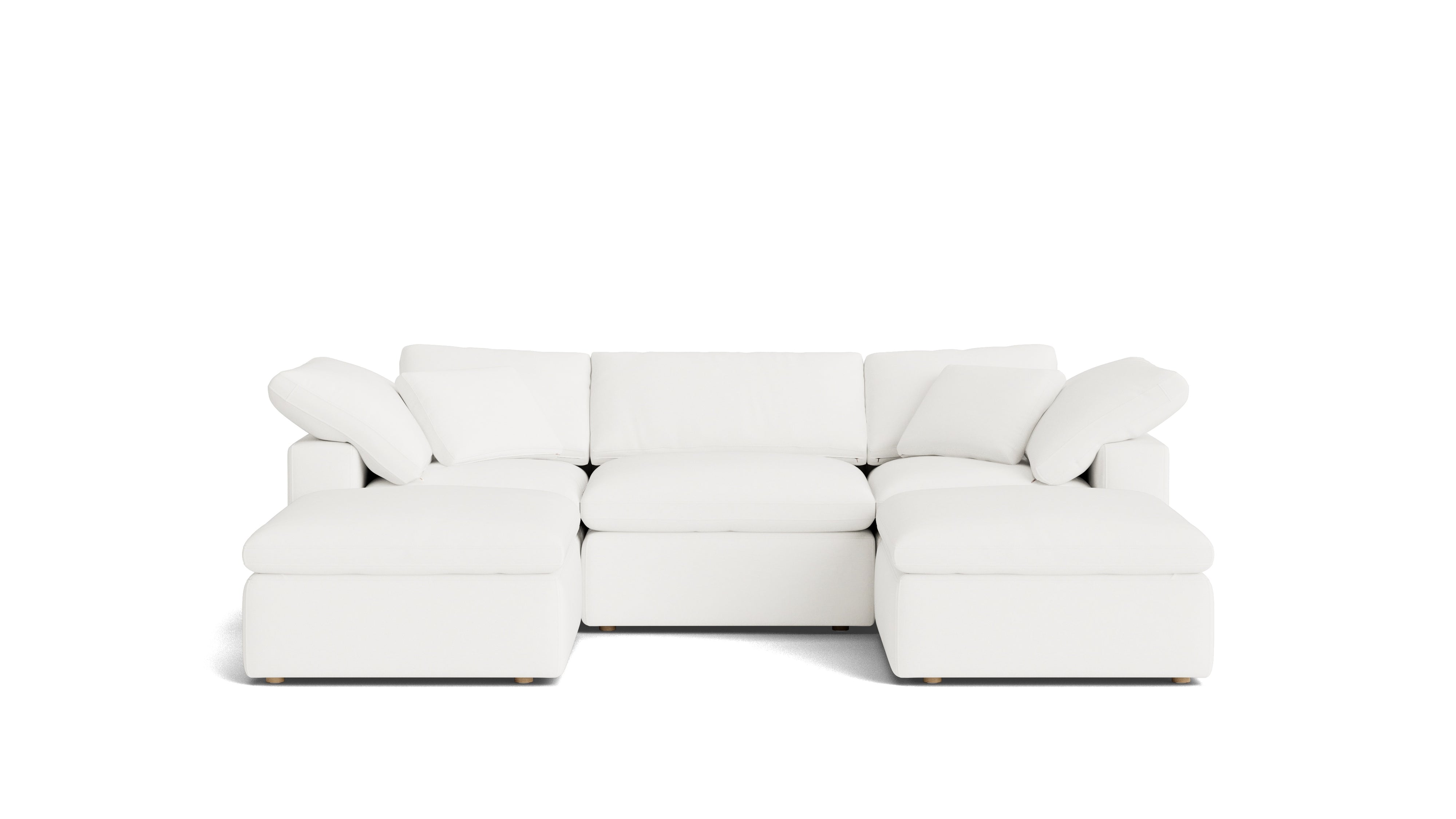 Movie Night™ 5 - Piece Modular U - Shaped Sectional, Standard, Brie - Sundays Company CanadaSEC-YJ-916-037