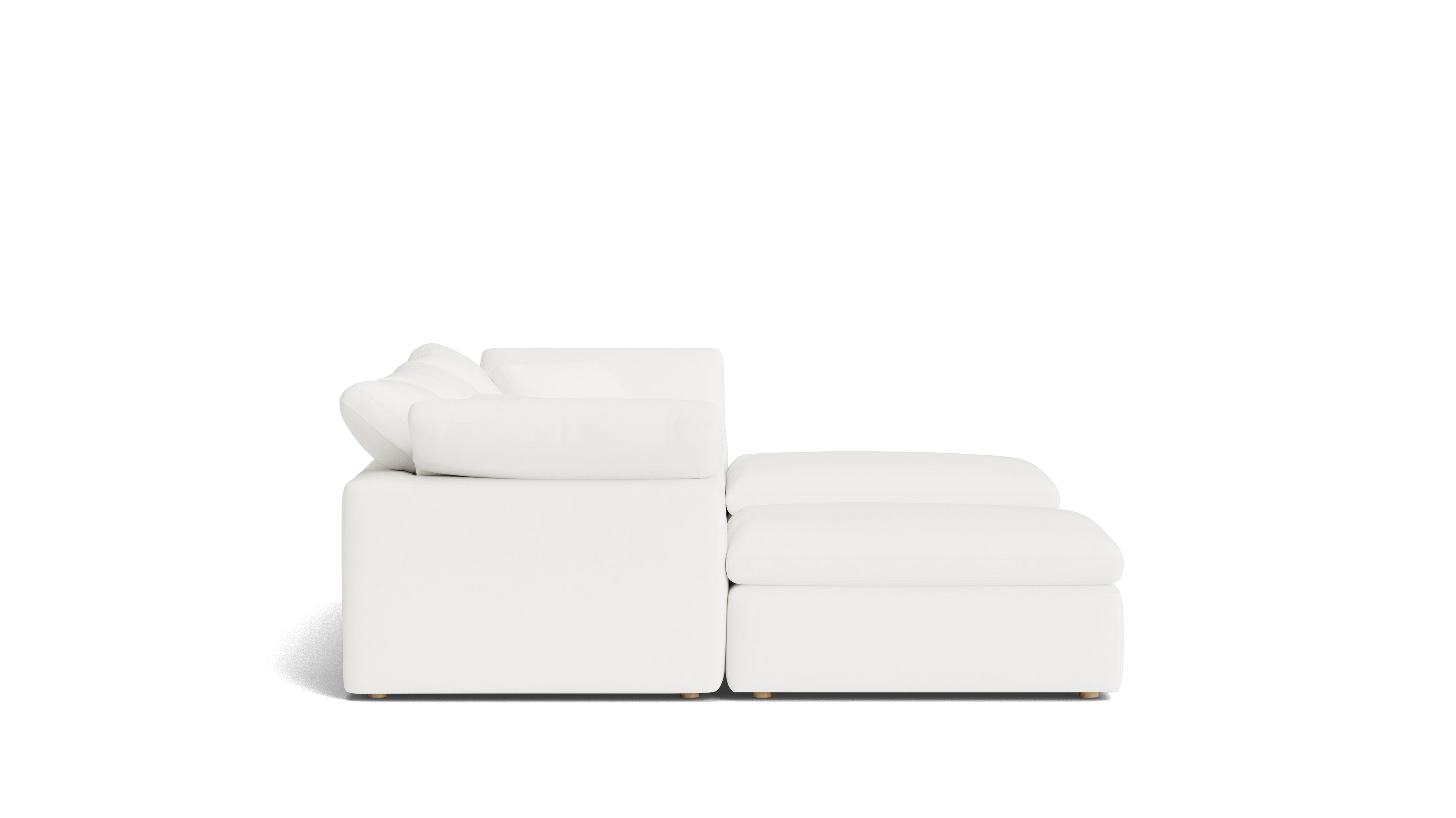 Movie Night™ 5 - Piece Modular U - Shaped Sectional, Standard, Brie - Sundays Company CanadaSEC-YJ-916-037