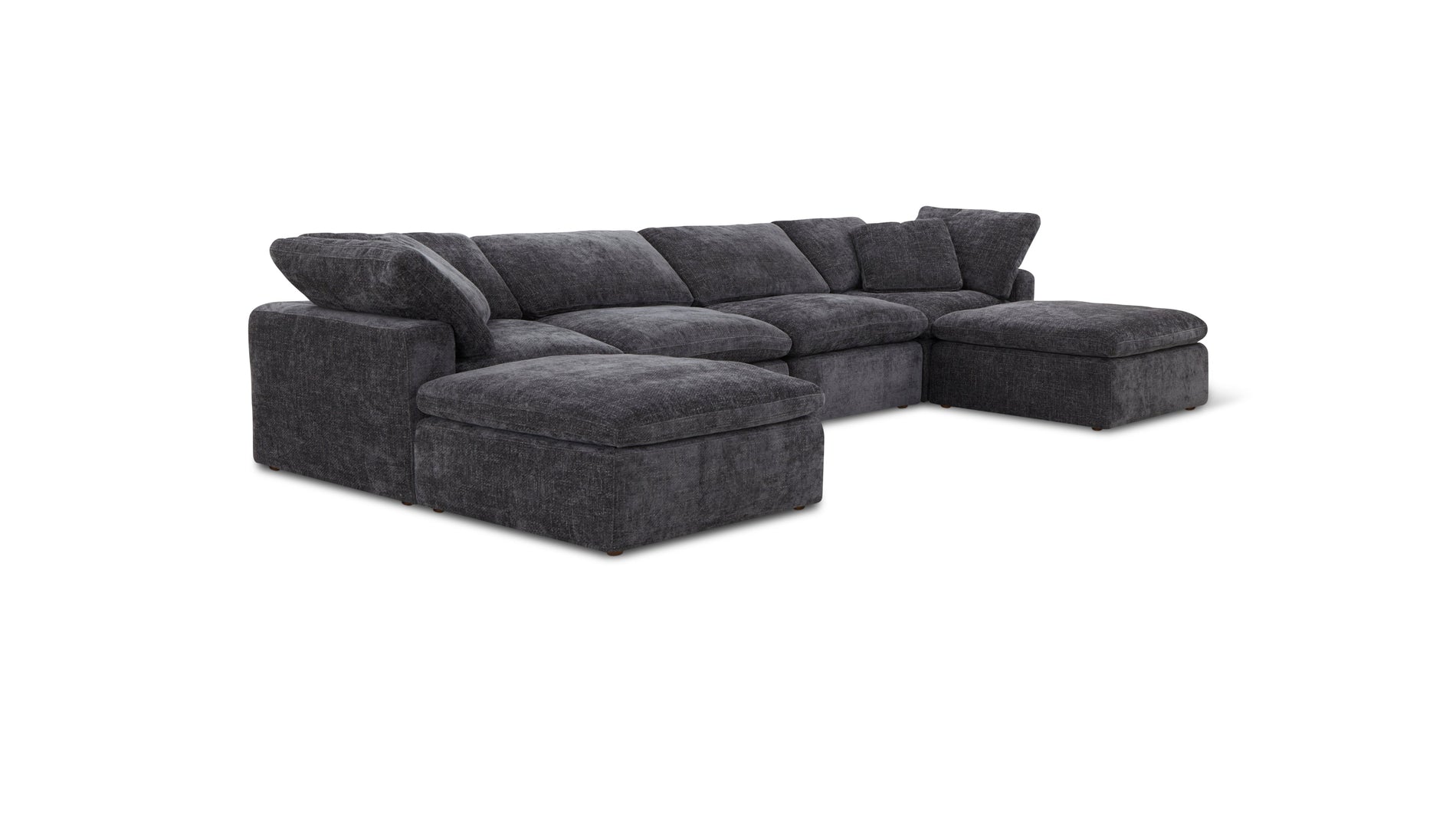 Movie Night™ 6-Piece Modular U-Shaped Sectional, Standard, Truffle_image