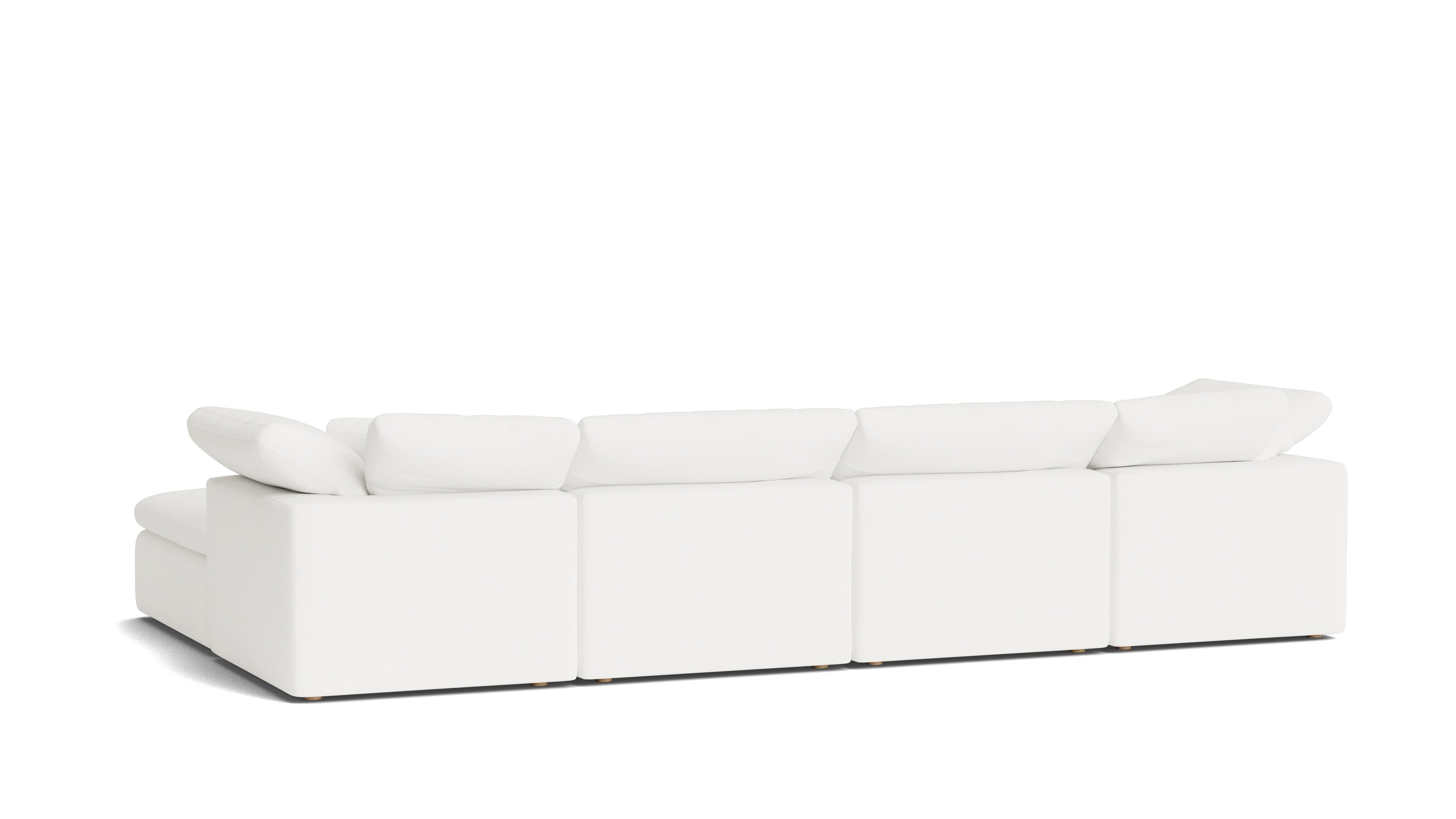 Movie Night™ 6 - Piece Modular U - Shaped Sectional, Standard, Brie - Sundays Company CanadaSEC-YJ-917-037