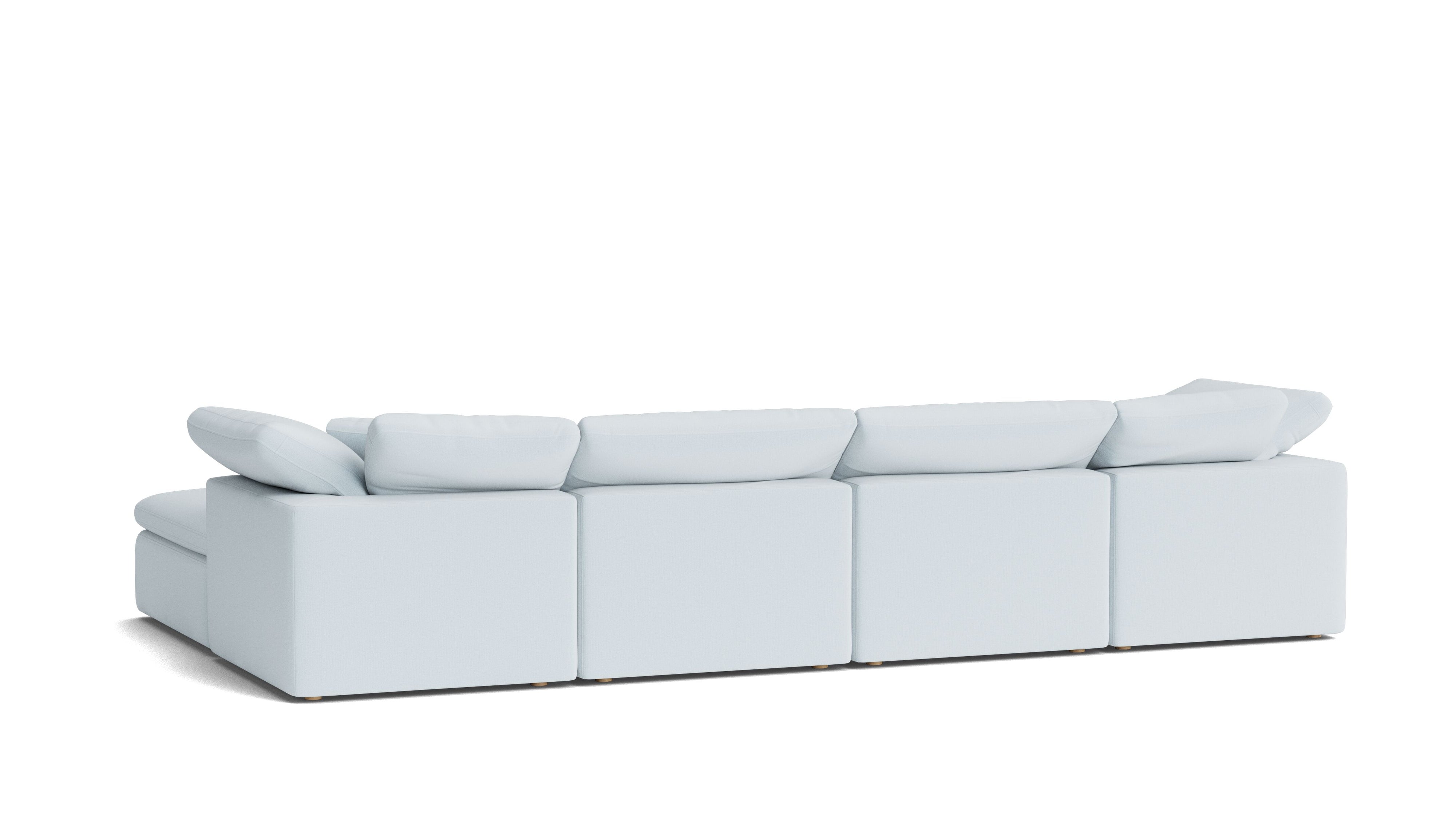 Movie Night™ 6-Piece Modular U-Shaped Sectional, Standard, Cove