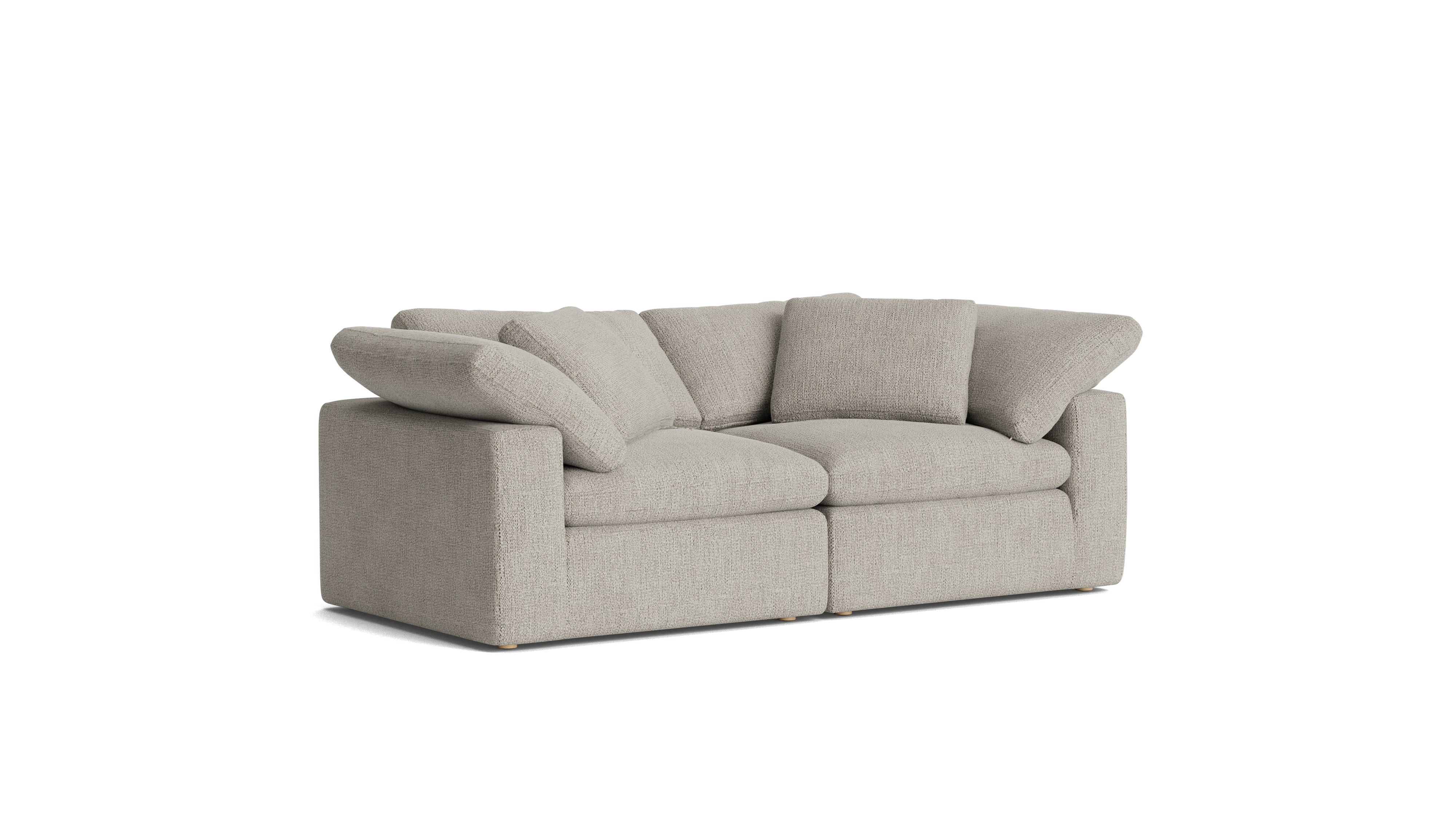 Movie Night™ 2 - Piece Modular Sofa, Large, Oatmeal - Sundays Company CanadaSEC-YJ-918-007