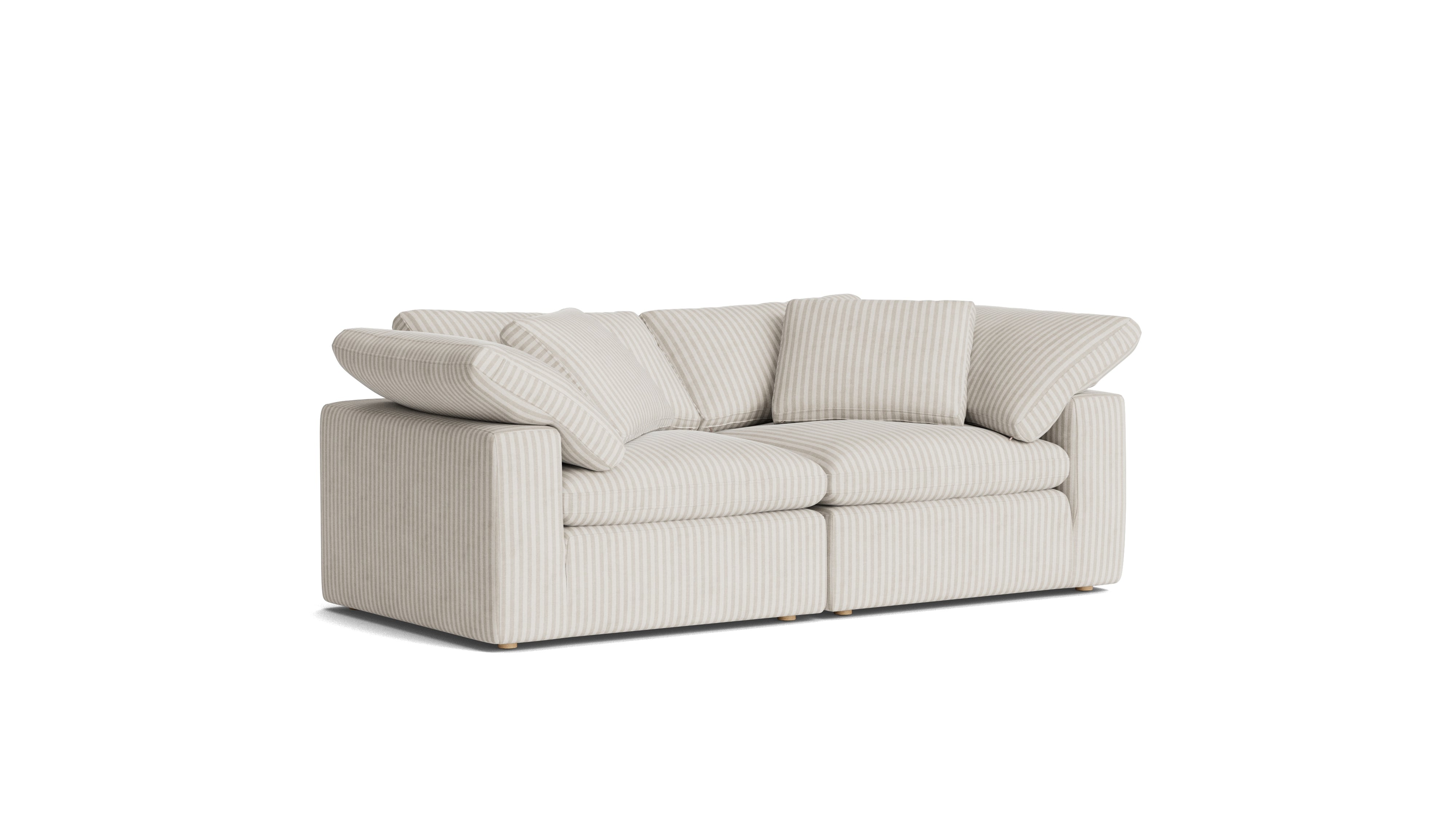 Movie Night™ 2 - Piece Modular Sofa, Large, Newport Stripe - Sundays Company CanadaSEC-YJ-918-011