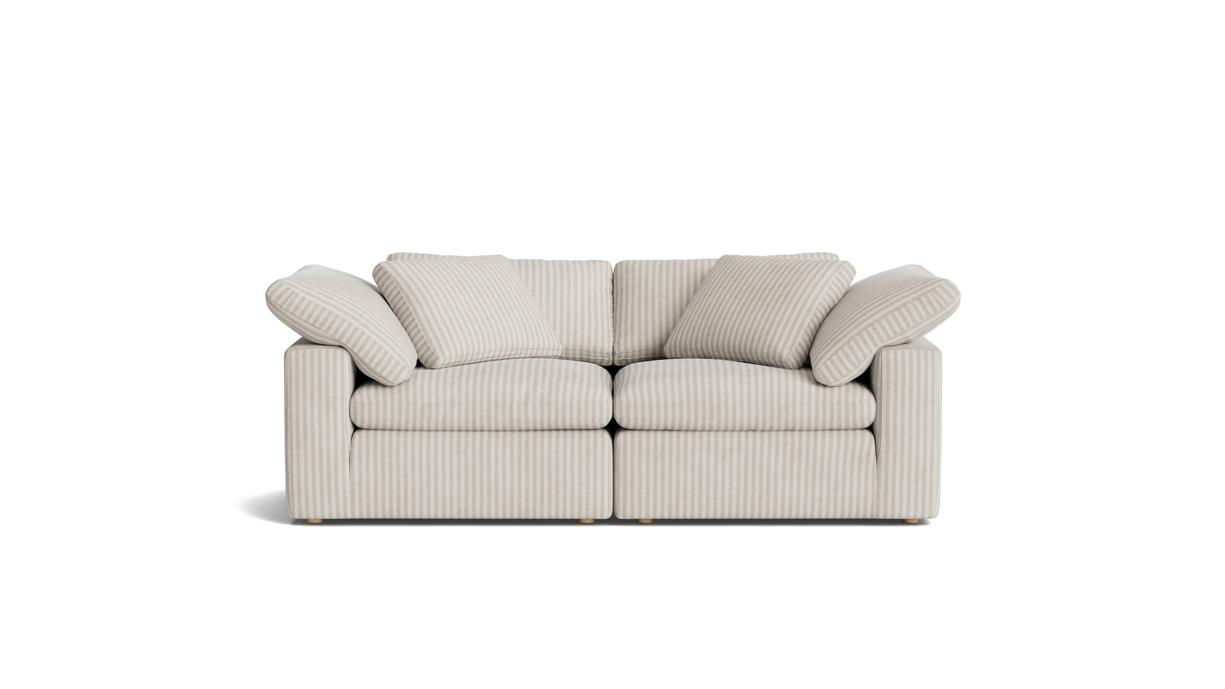 Movie Night™ 2 - Piece Modular Sofa, Large, Newport Stripe - Sundays Company CanadaSEC-YJ-918-011