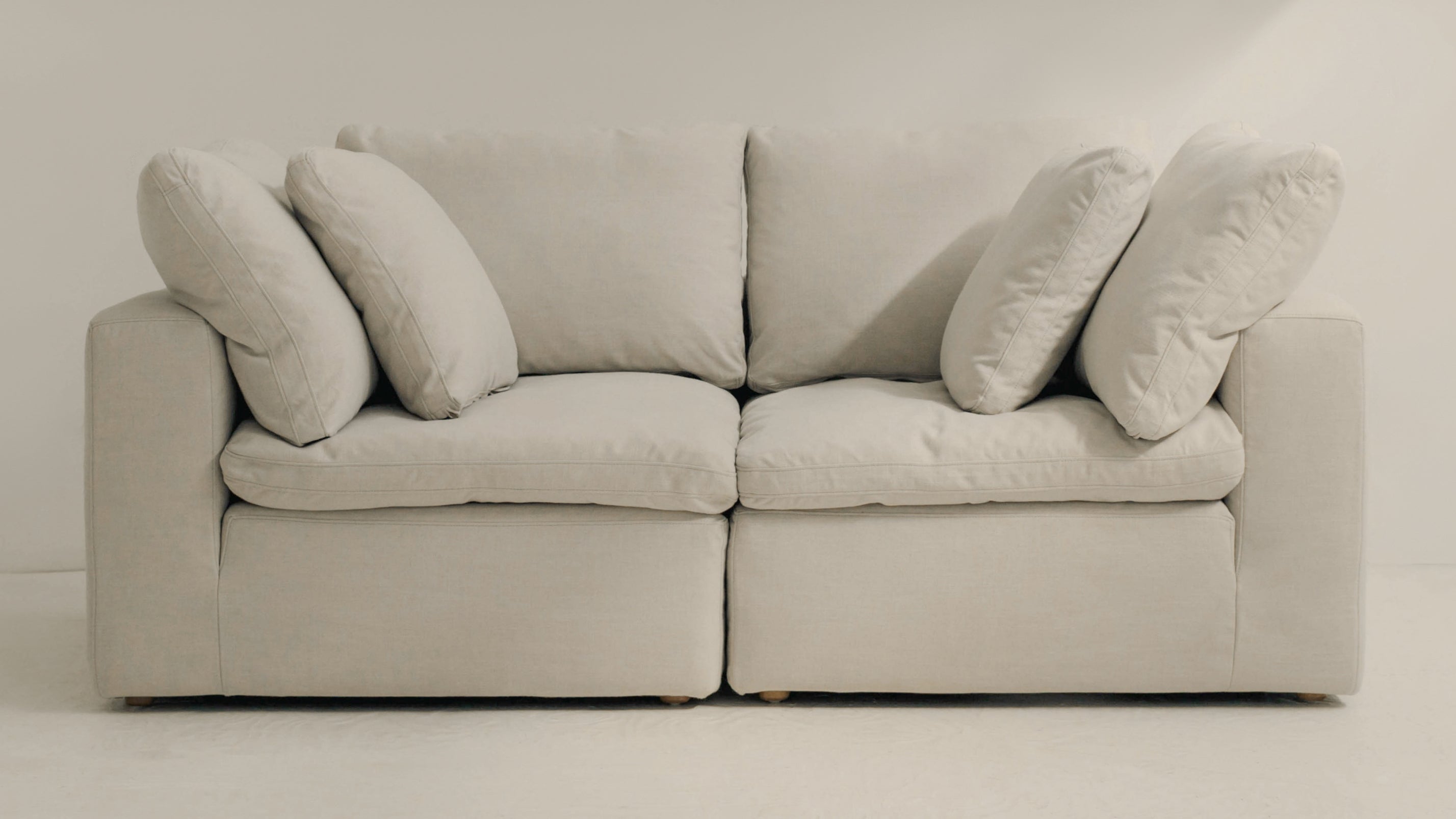 Movie Night™ 2 - Piece Modular Sofa, Large, Clay - Sundays Company CanadaSEC-YJ-918-015