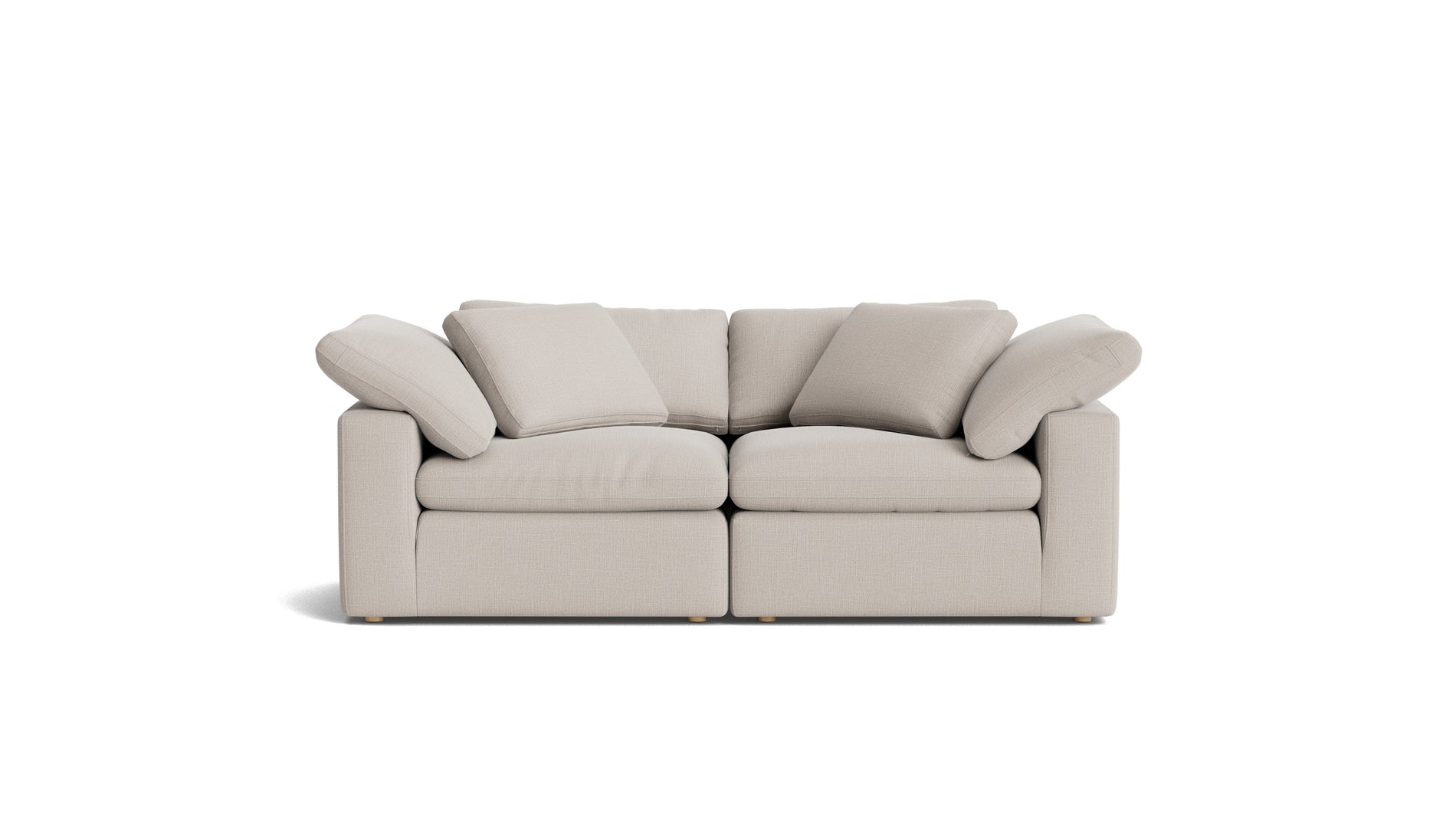 Movie Night™ 2-Piece Modular Sofa, Large, Clay_image