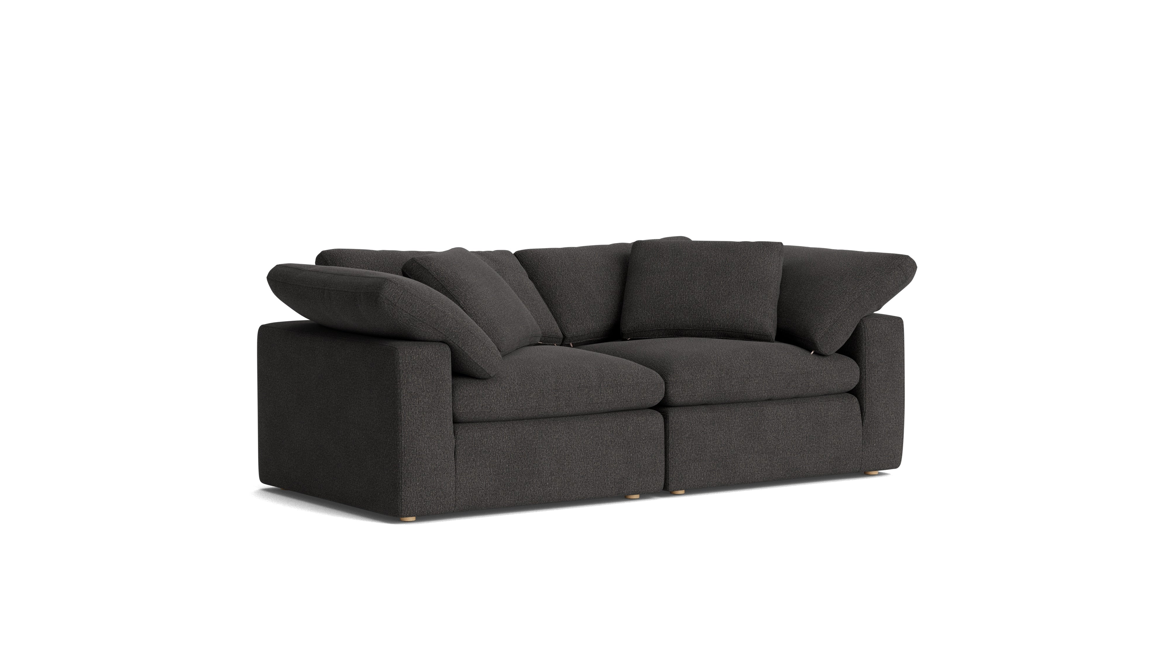 Movie Night™ 2 - Piece Modular Sofa, Large, Dark Shadow - Sundays Company CanadaSEC-YJ-918-025