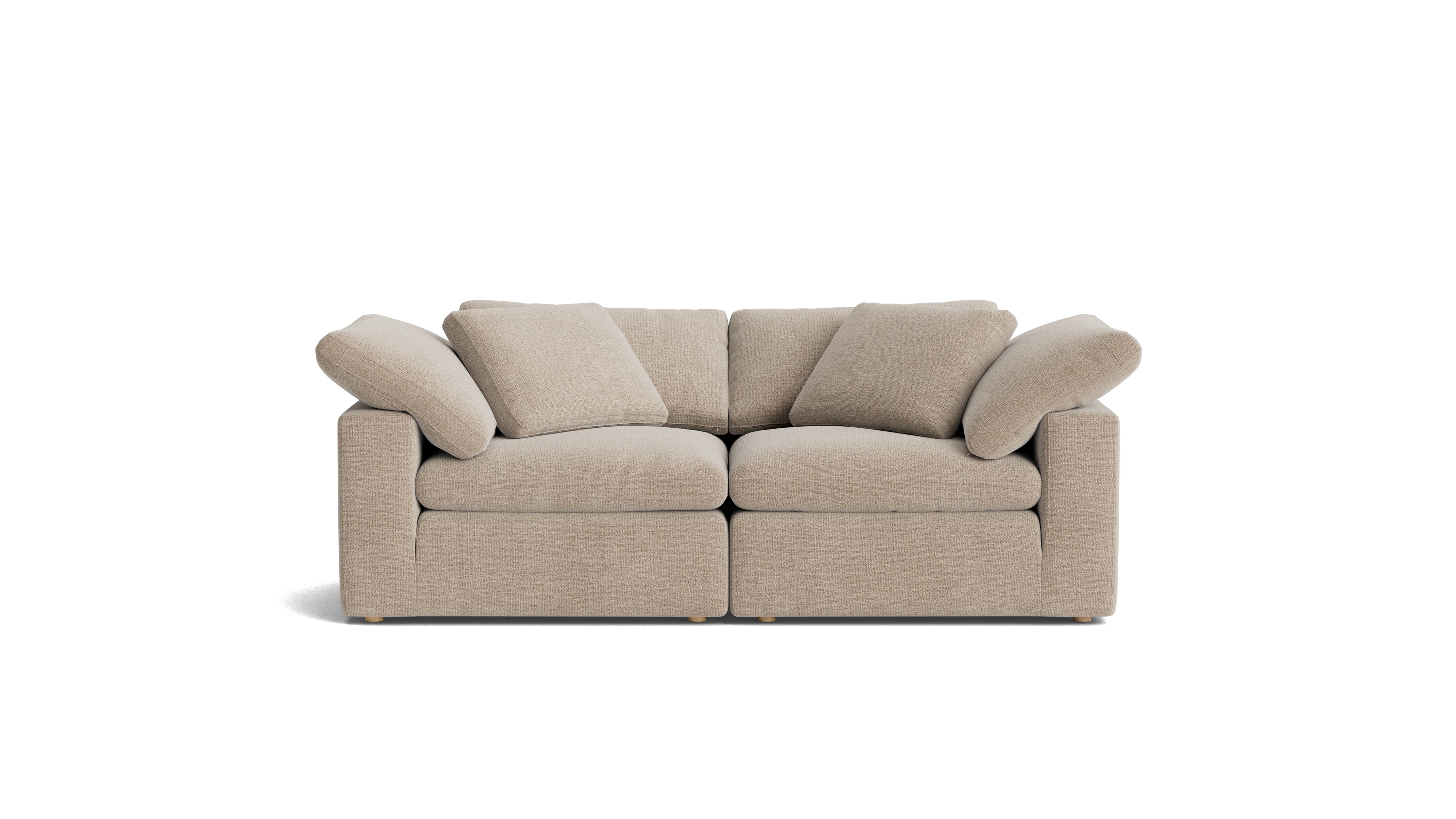 Movie Night™ 2 - Piece Modular Sofa, Large, Champagne - Sundays Company CanadaSEC-YJ-918-041