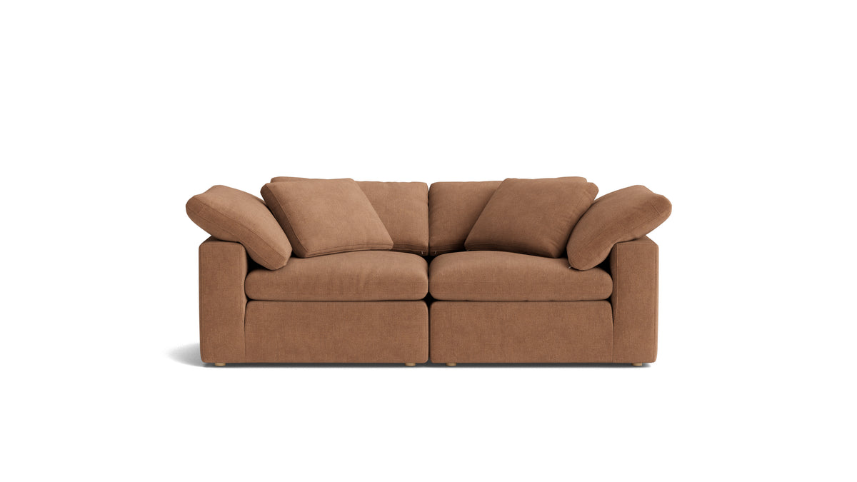 Movie Night™ 2-Piece Modular Sofa, Large, Spice