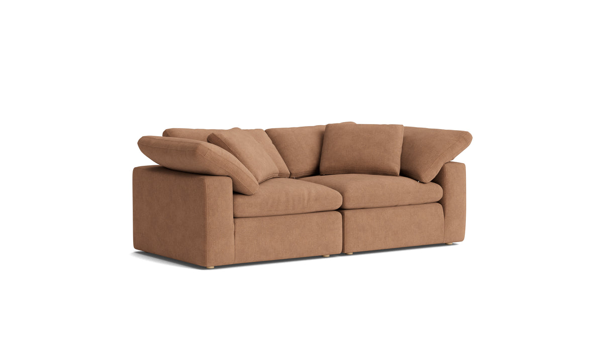 Movie Night™ 2-Piece Modular Sofa, Large, Spice