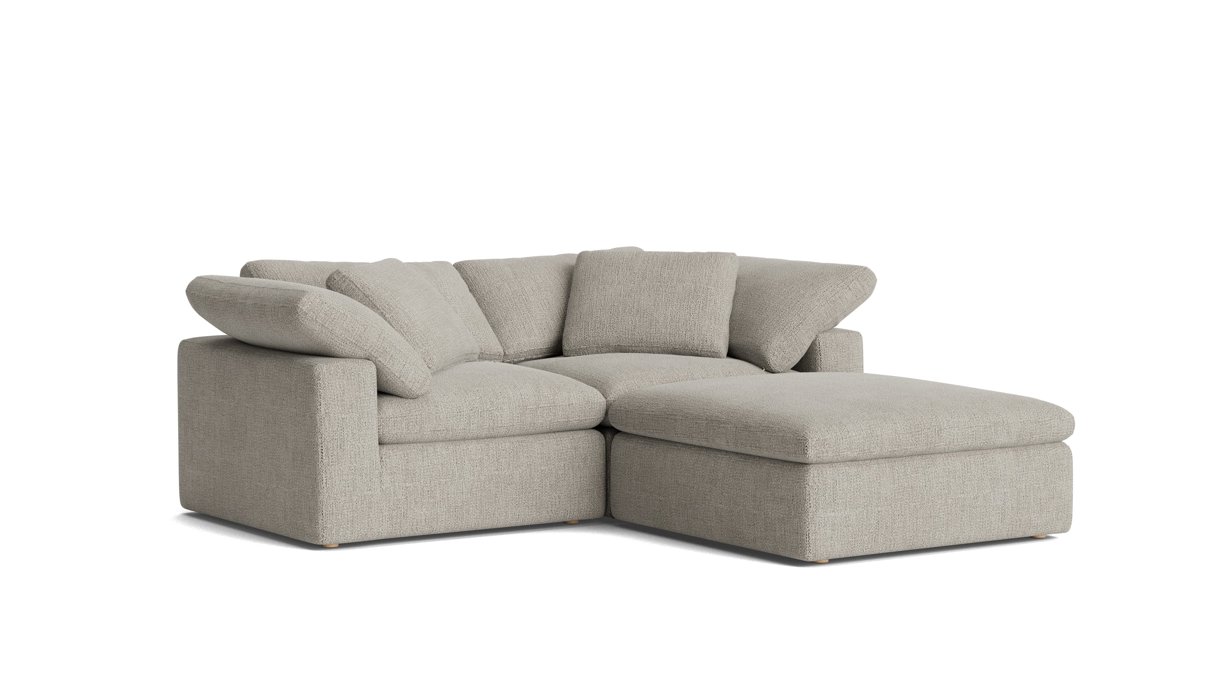 Movie Night™ 3 - Piece Modular Sectional, Large, Oatmeal - Sundays Company CanadaSEC-YJ-919-007