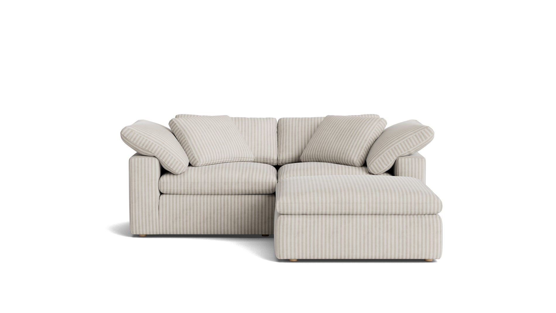 Movie Night™ 3-Piece Modular Sectional, Large, Newport Stripe_image