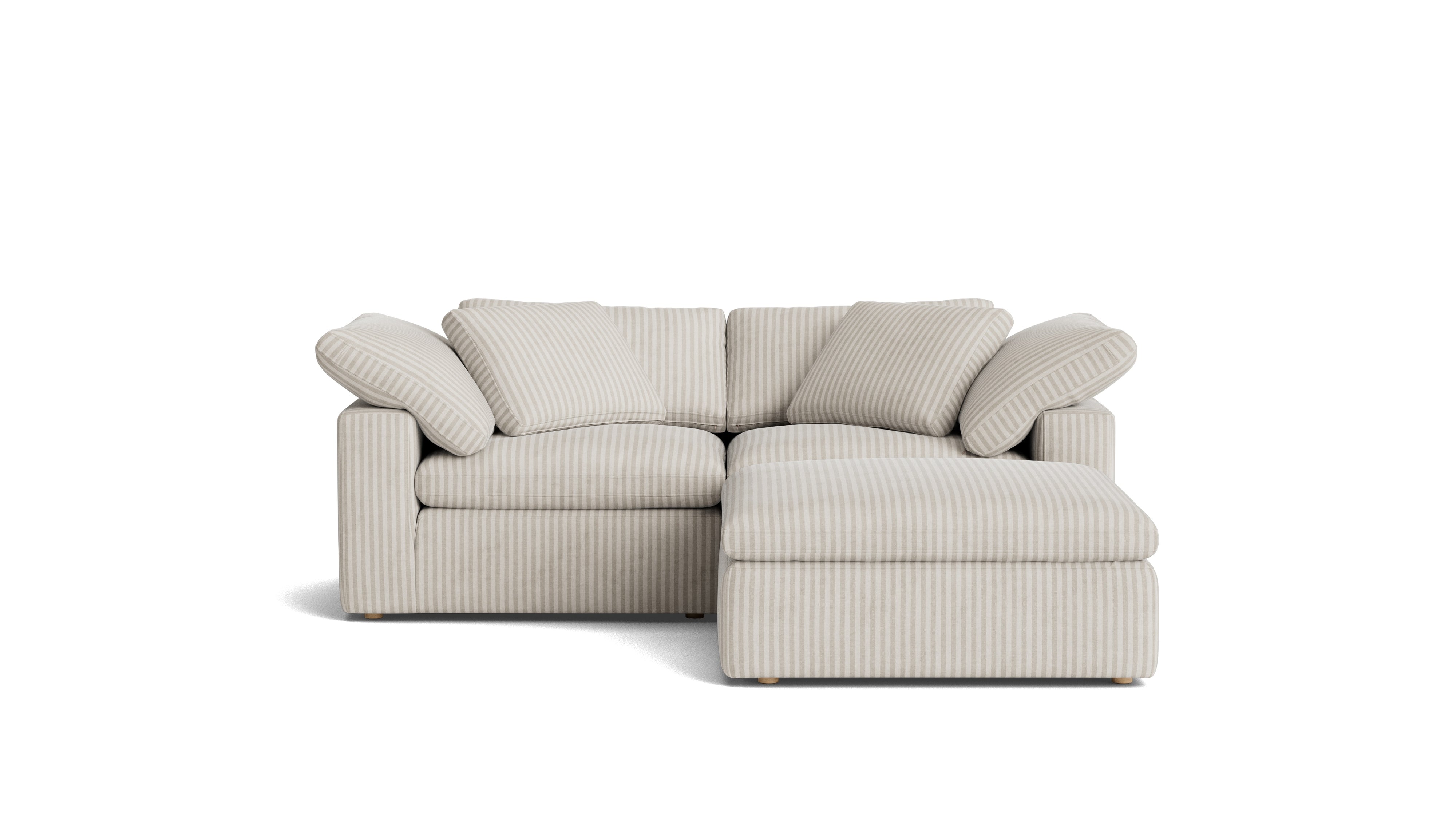 Movie Night™ 3 - Piece Modular Sectional, Large, Newport Stripe - Sundays Company CanadaSEC-YJ-919-011