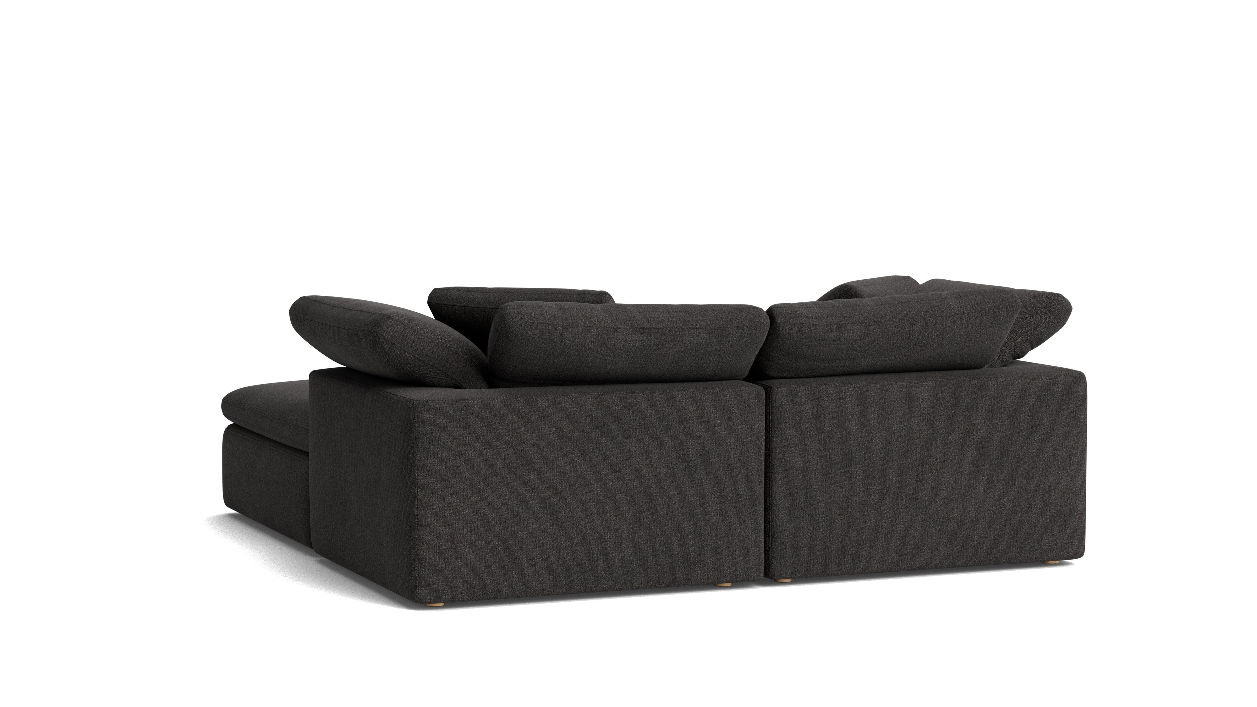 Movie Night™ 3 - Piece Modular Sectional, Large, Dark Shadow - Sundays Company CanadaSEC-YJ-919-025