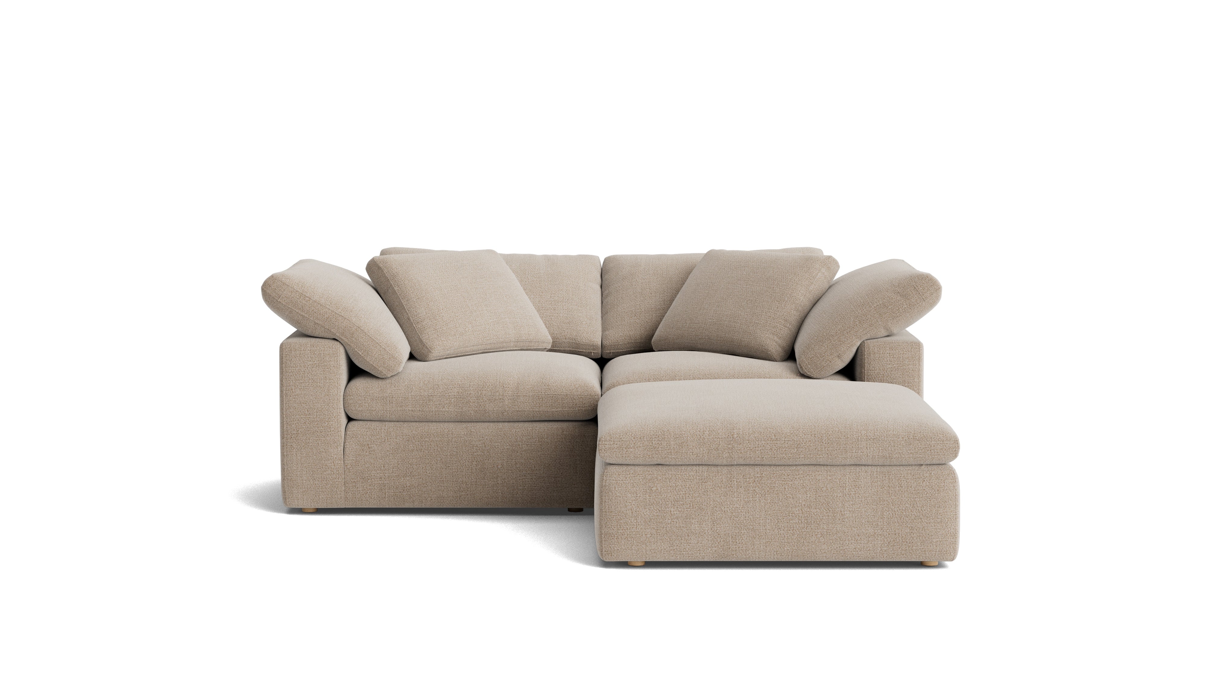 Movie Night™ 3 - Piece Modular Sectional, Large, Champagne - Sundays Company CanadaSEC-YJ-919-041