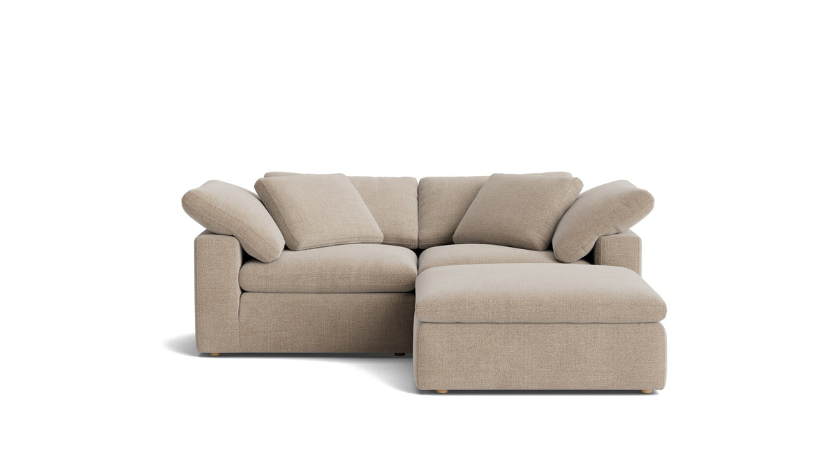Movie Night™ 3-Piece Modular Sectional, Large, Champagne