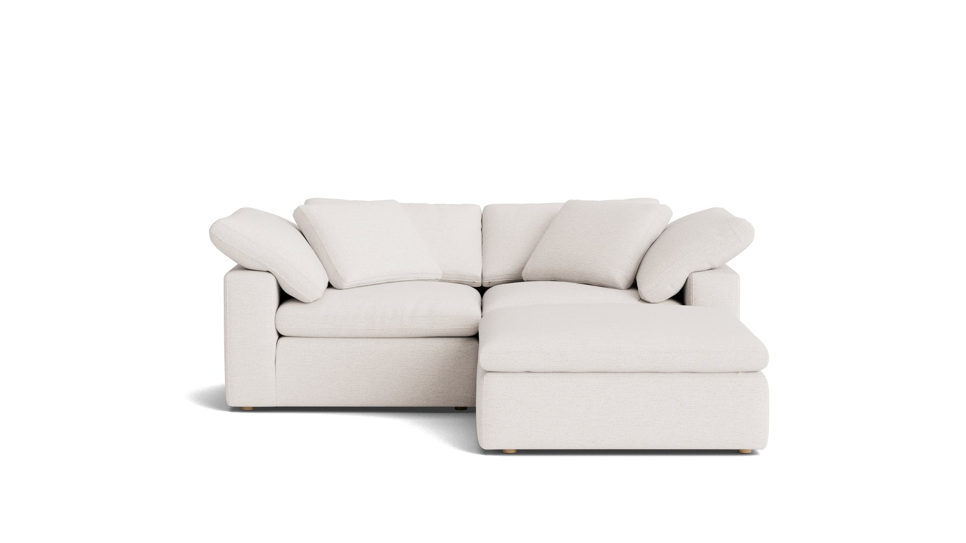 Movie Night™ 3-Piece Modular Sectional, Large, Nomad Snow_image