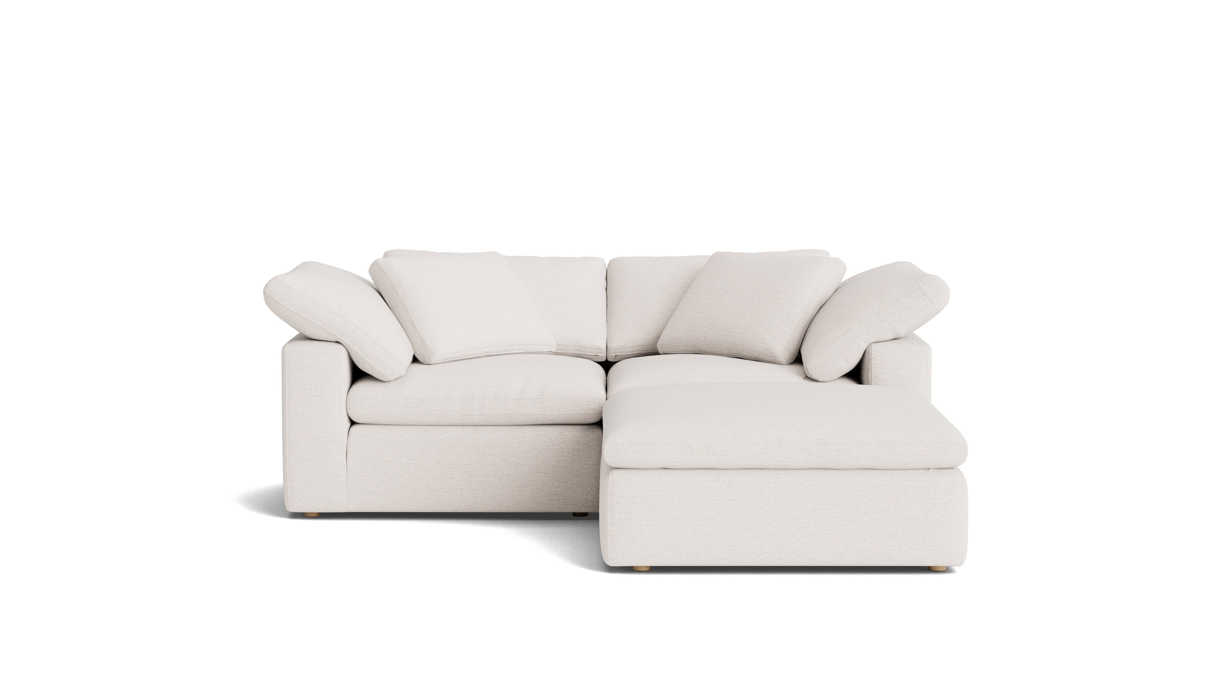 Movie Night™ 3-Piece Modular Sectional, Large, Nomad Snow