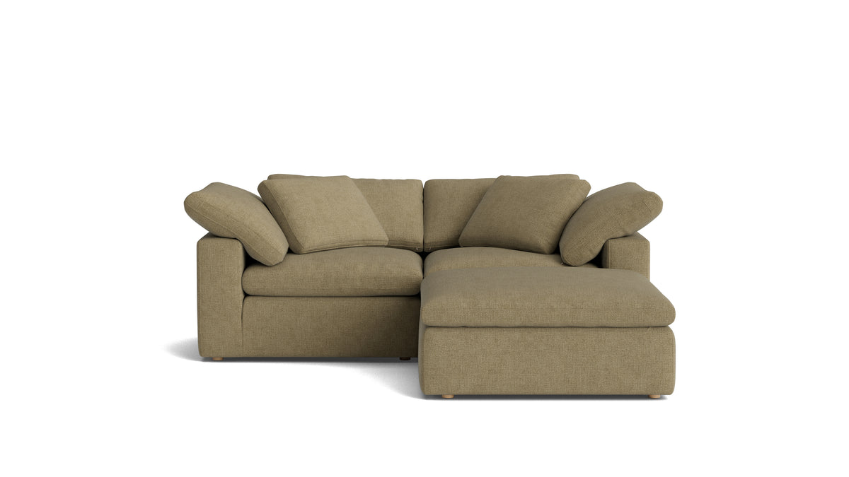Movie Night™ 3-Piece Modular Sectional, Large, Olive