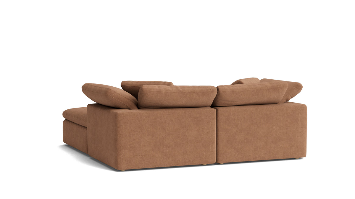 Movie Night™ 3-Piece Modular Sectional, Large, Spice