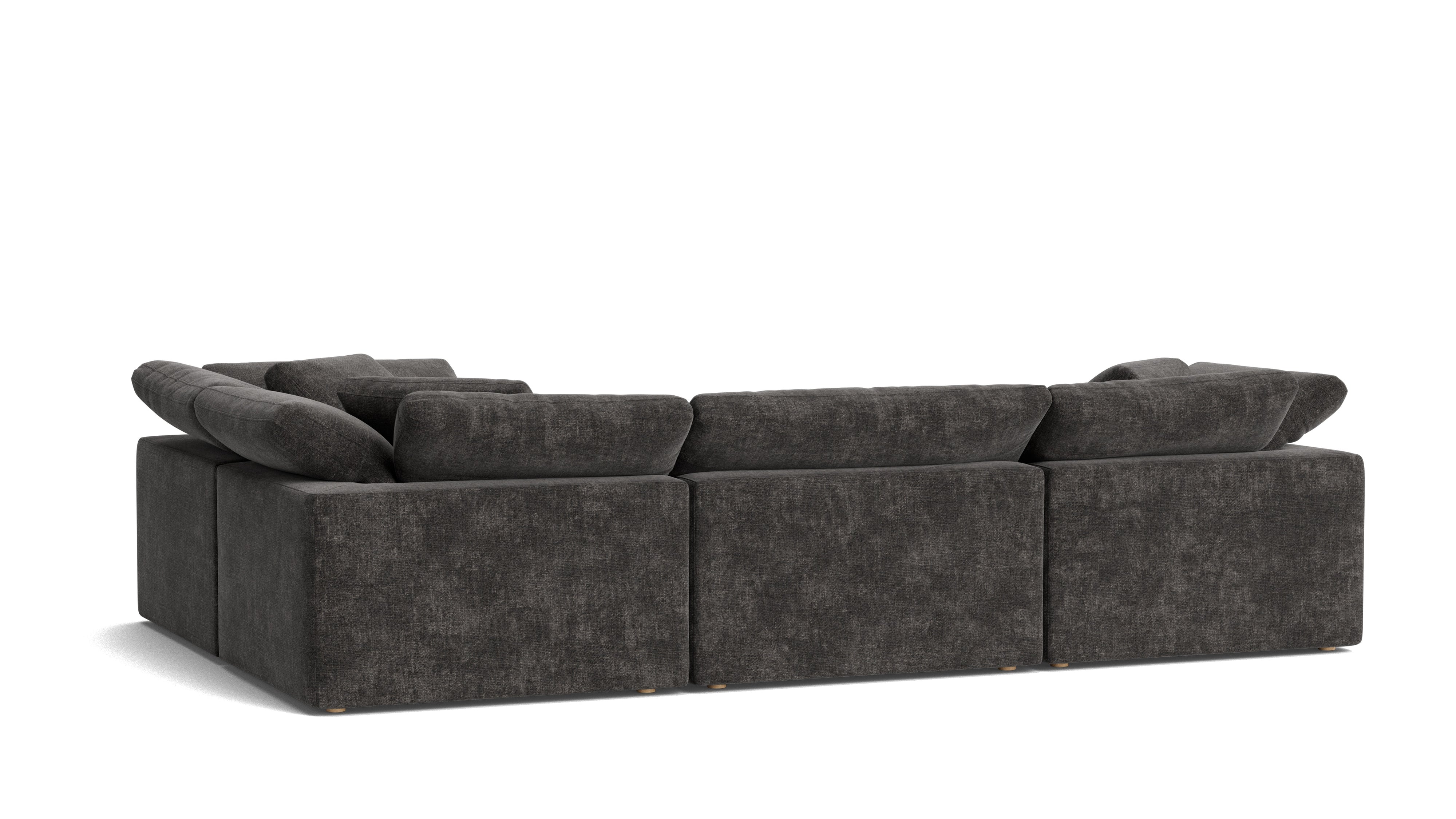 Movie Night™ 4 - Piece Modular Sectional Closed, Large, Truffle - Sundays Company CanadaSEC-YJ-920-003