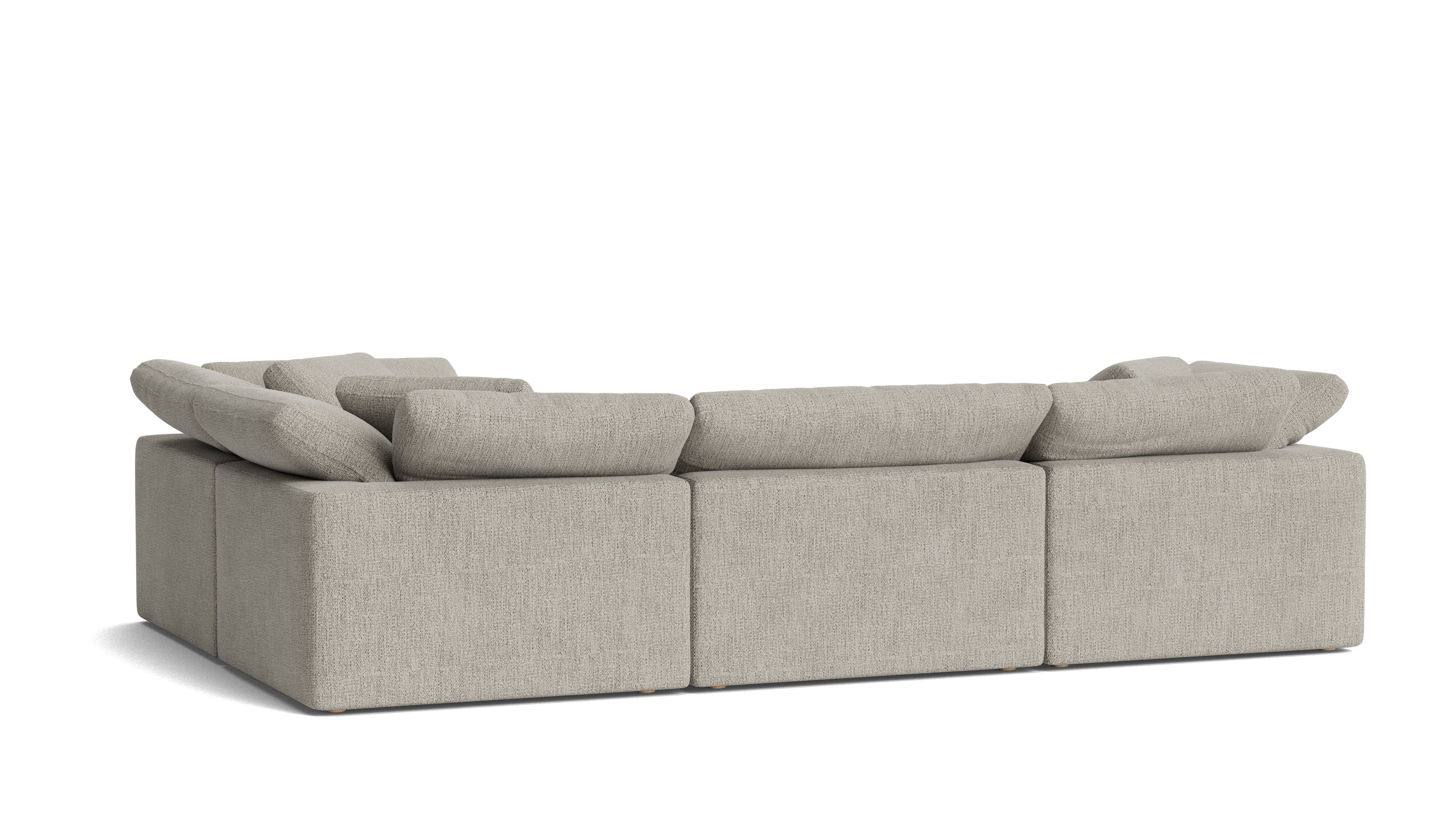 Movie Night™ 4 - Piece Modular Sectional Closed, Large, Oatmeal - Sundays Company CanadaSEC-YJ-920-007