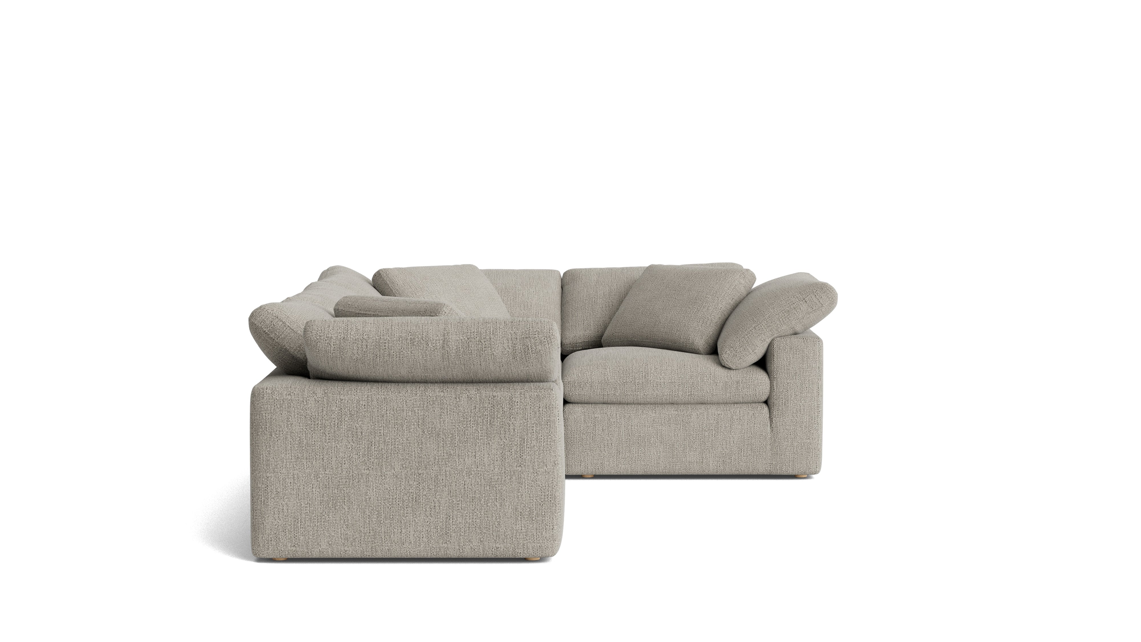 Movie Night™ 4 - Piece Modular Sectional Closed, Large, Oatmeal - Sundays Company CanadaSEC-YJ-920-007