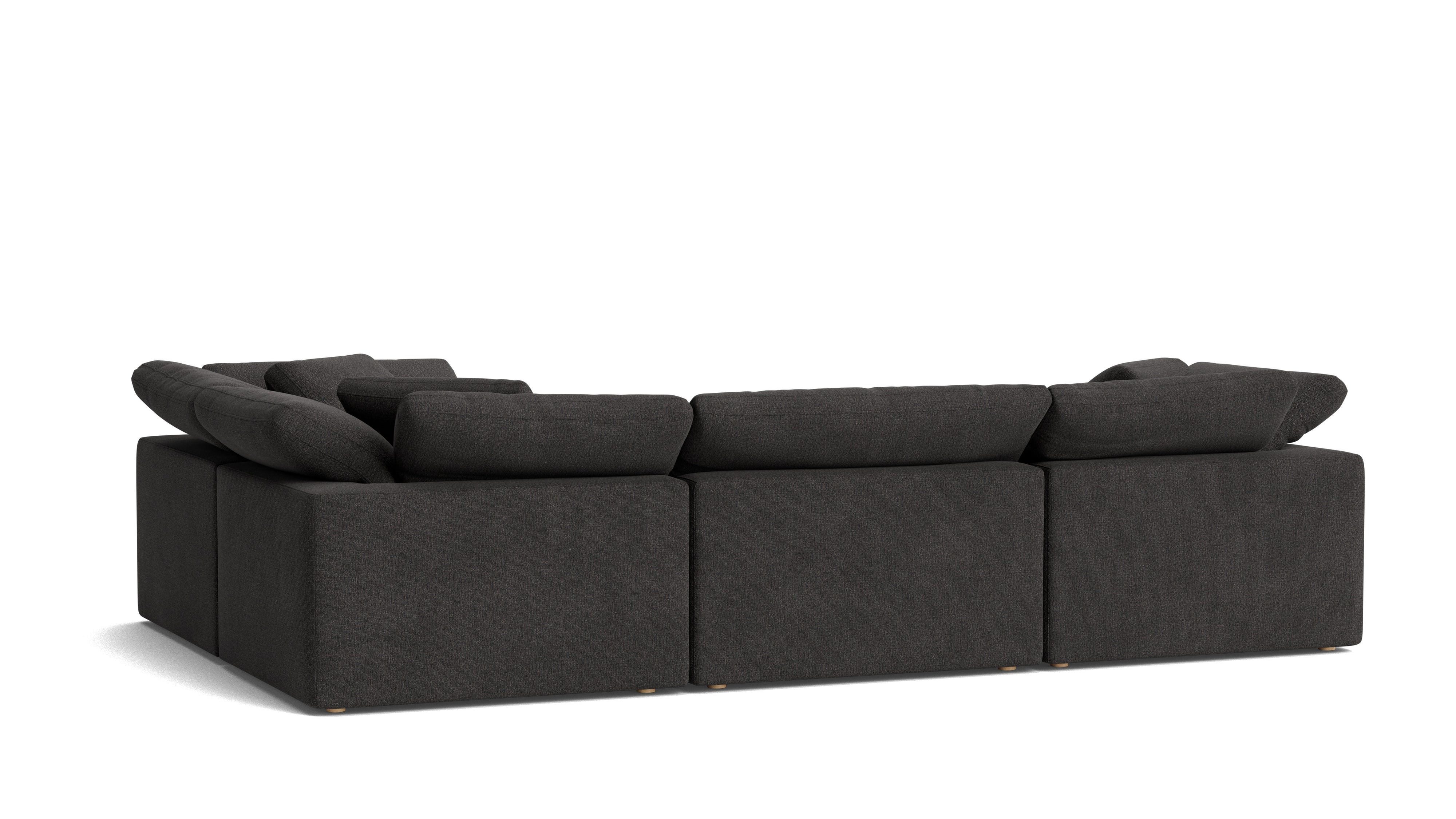 Movie Night™ 4 - Piece Modular Sectional Closed, Large, Dark Shadow - Sundays Company CanadaSEC-YJ-920-025