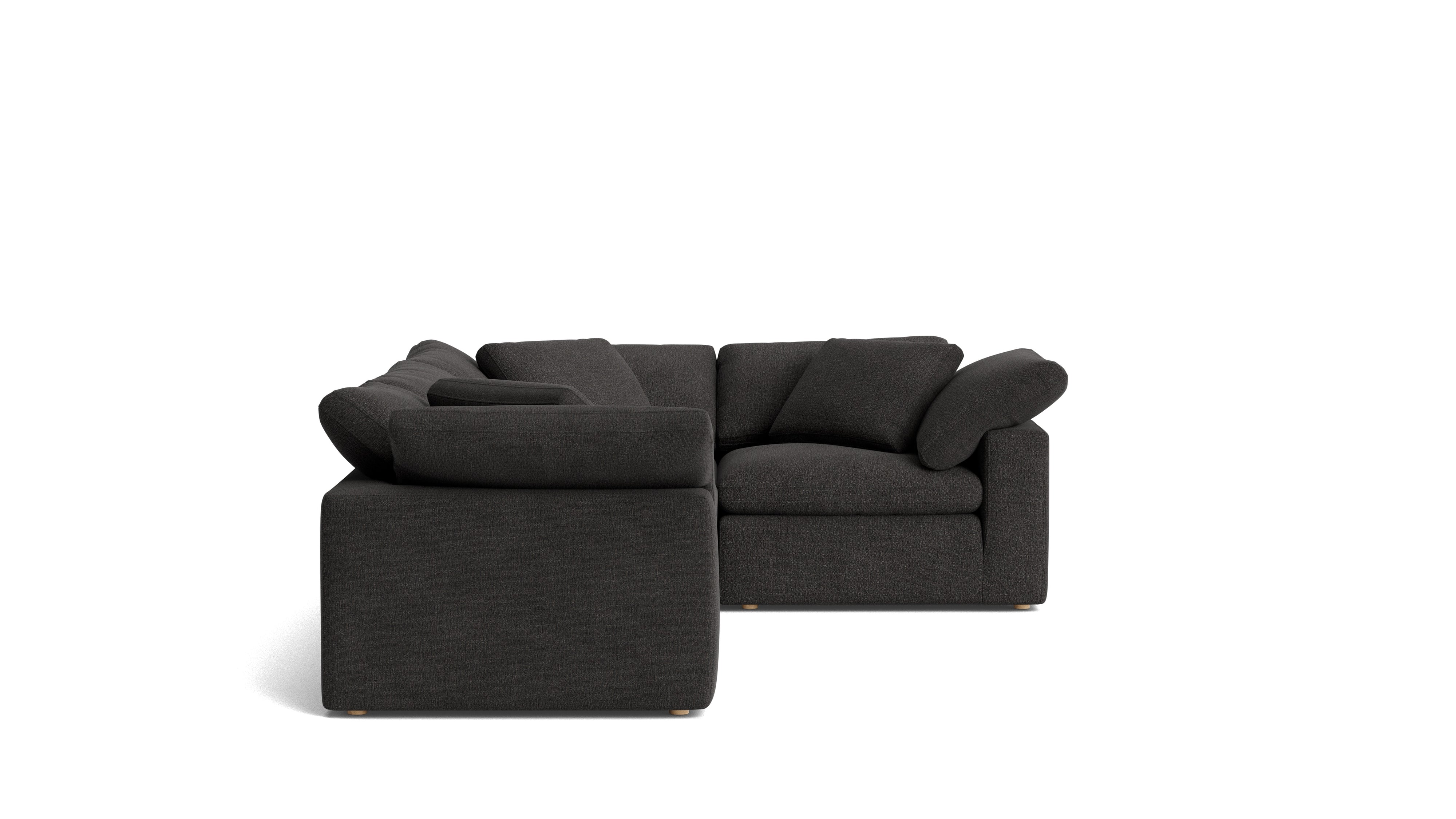 Movie Night™ 4 - Piece Modular Sectional Closed, Large, Dark Shadow - Sundays Company CanadaSEC-YJ-920-025