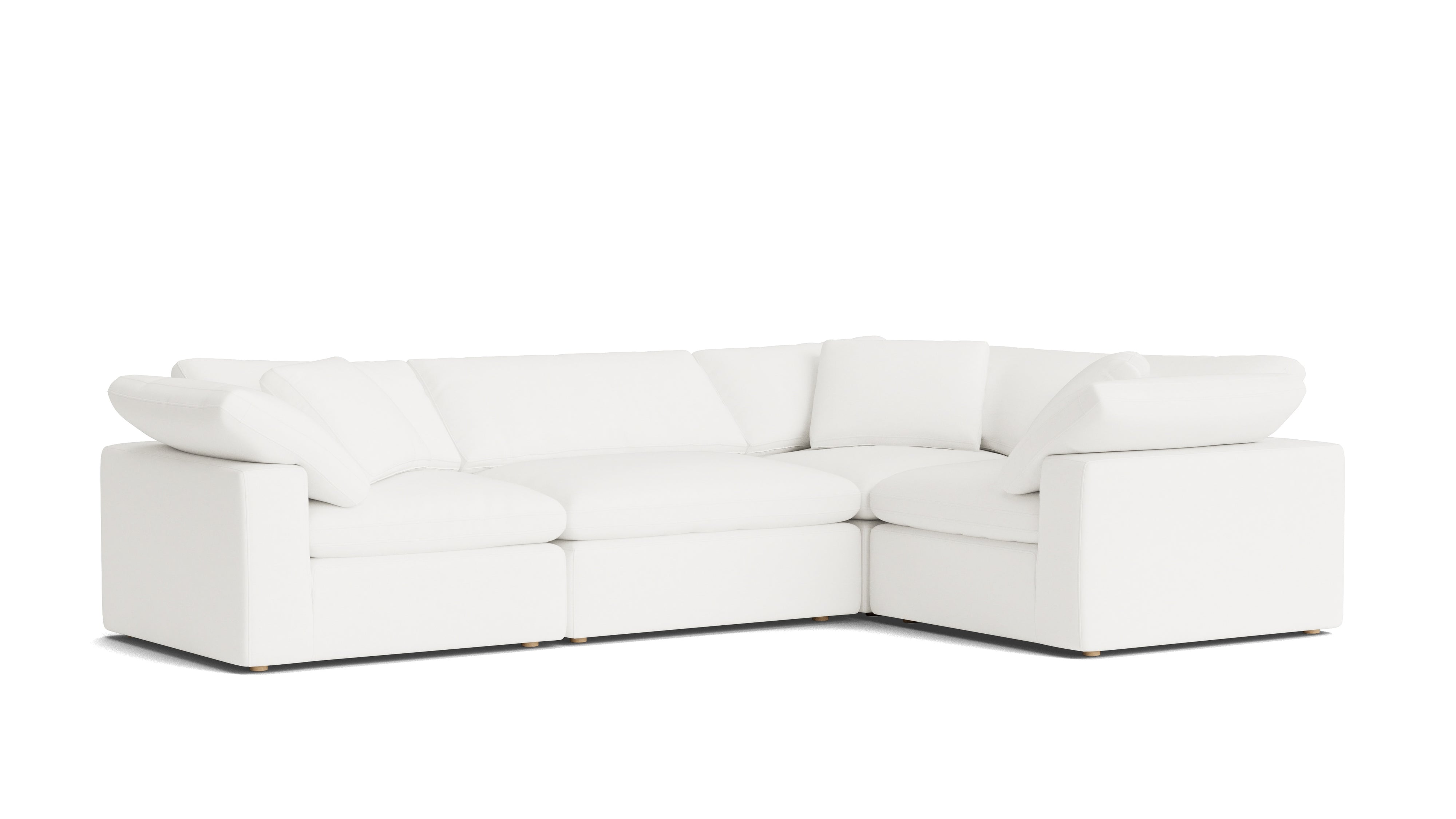 Movie Night™ 4 - Piece Modular Sectional Closed, Large, Brie - Sundays Company CanadaSEC-YJ-920-037