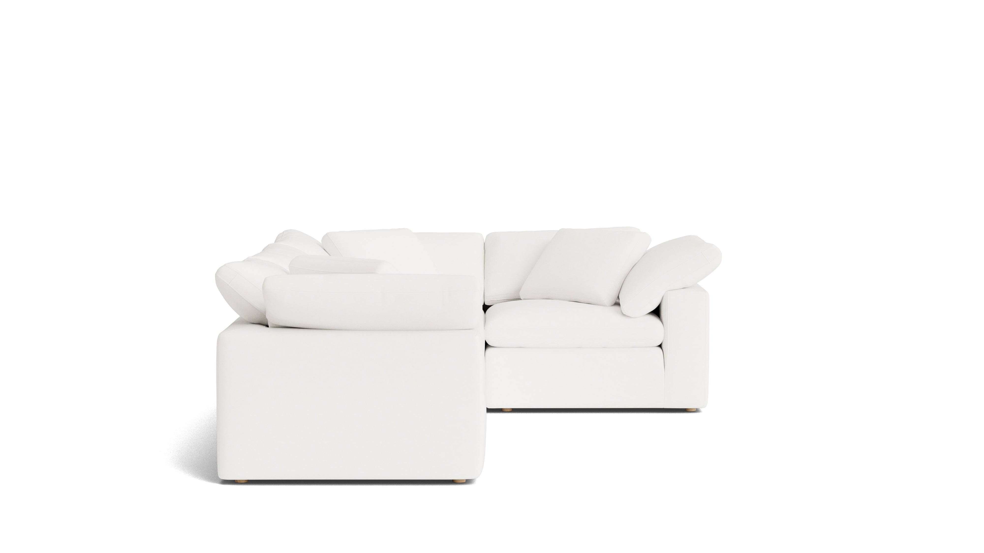 Movie Night™ 4 - Piece Modular Sectional Closed, Large, Brie - Sundays Company CanadaSEC-YJ-920-037