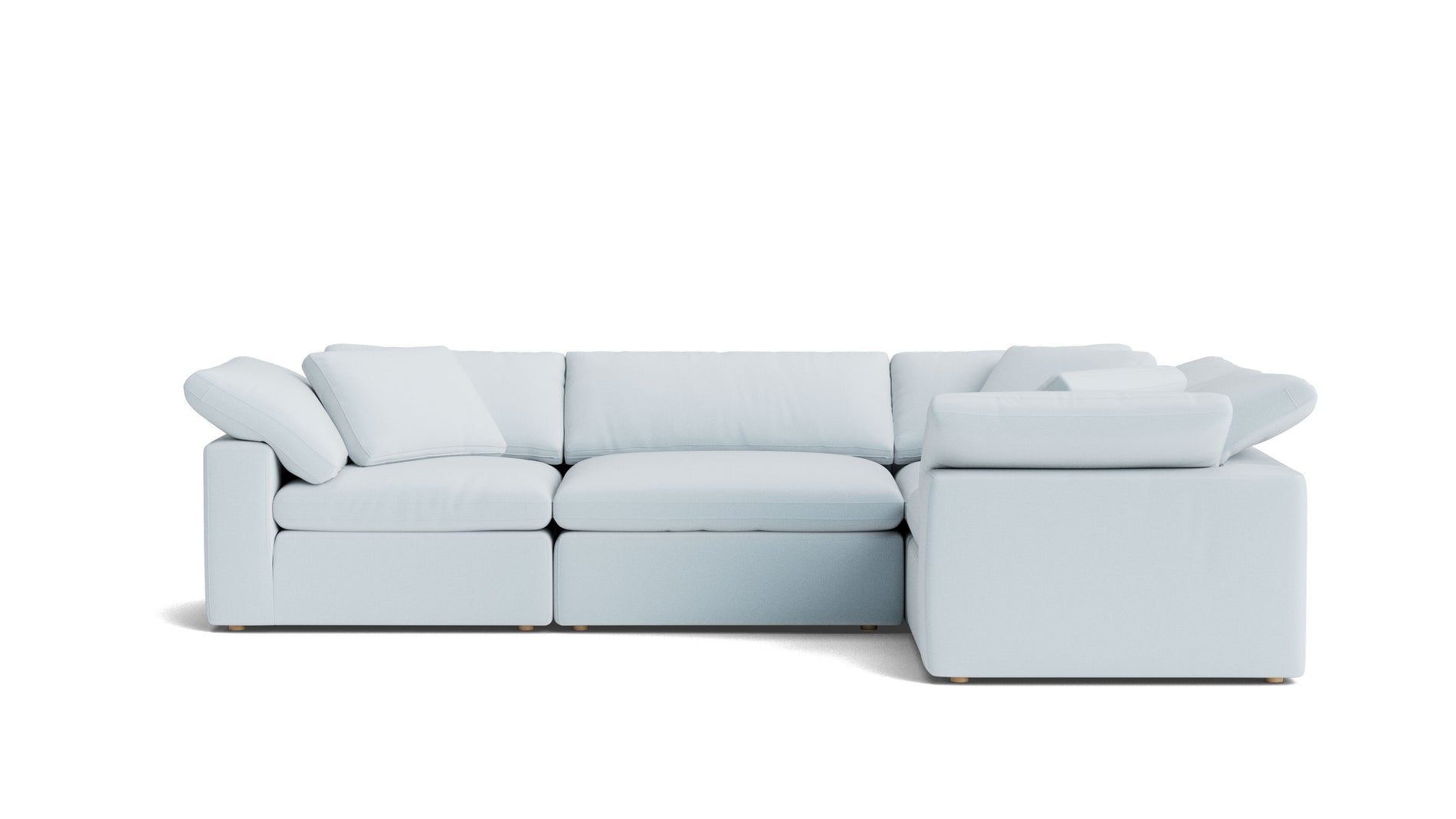 Movie Night™ 4-Piece Modular Sectional Closed, Large, Cove_image