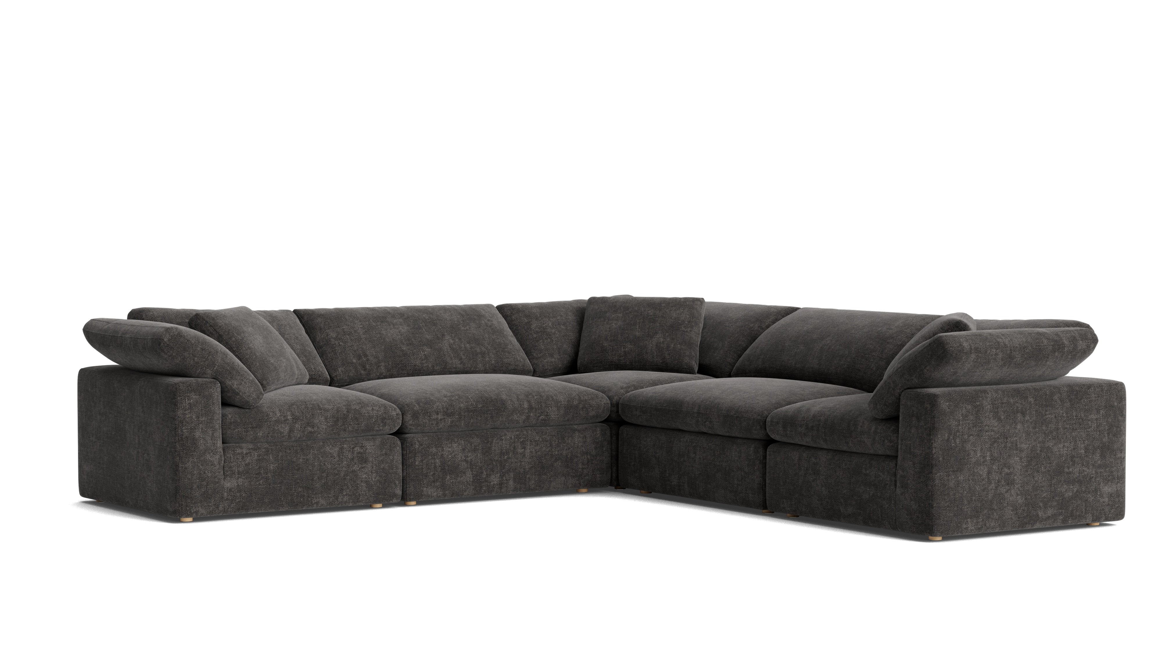 Movie Night™ 5 - Piece Modular Sectional Closed, Large, Truffle - Sundays Company CanadaSEC-YJ-921-003