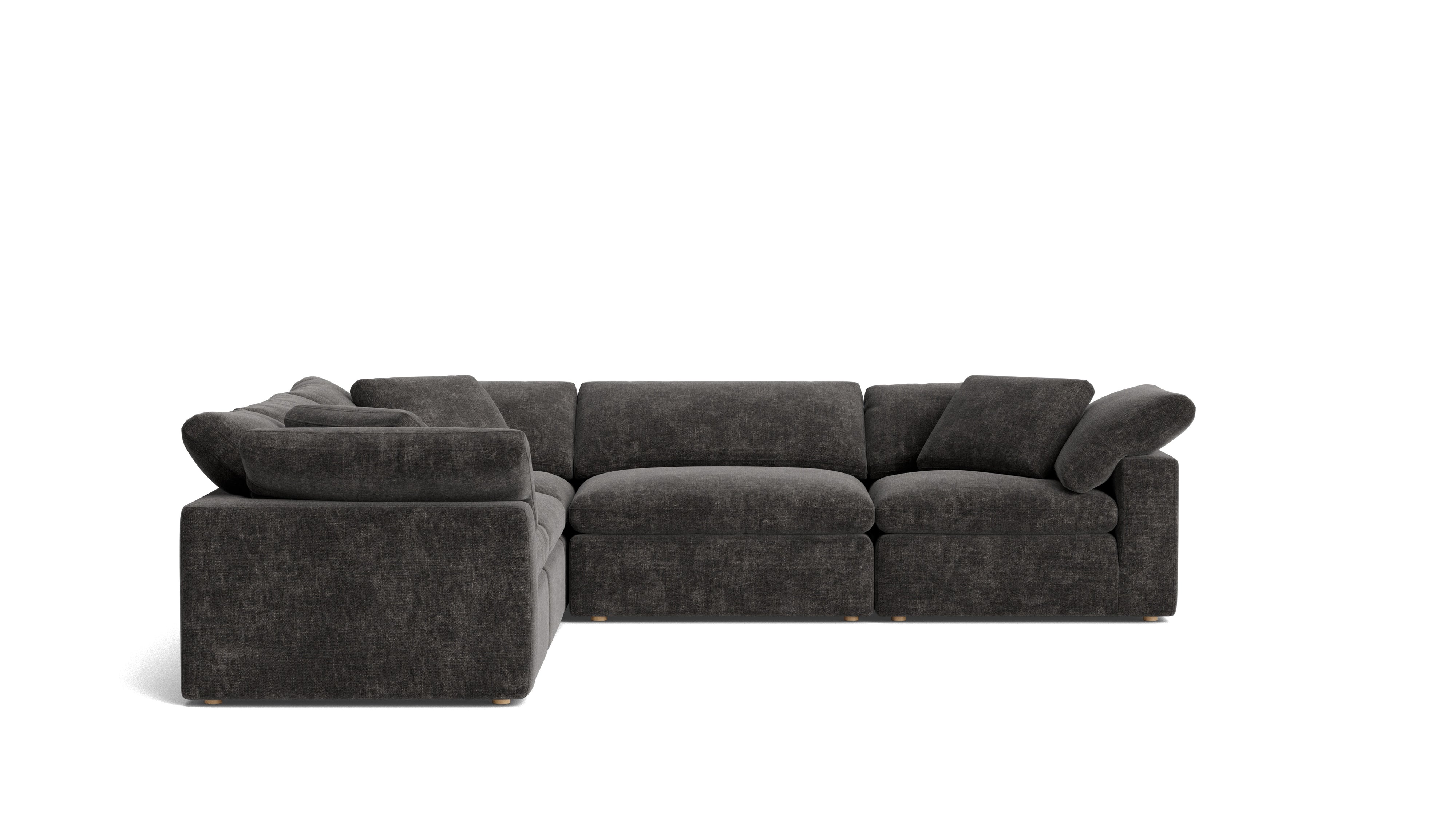 Movie Night™ 5 - Piece Modular Sectional Closed, Large, Truffle - Sundays Company CanadaSEC-YJ-921-003
