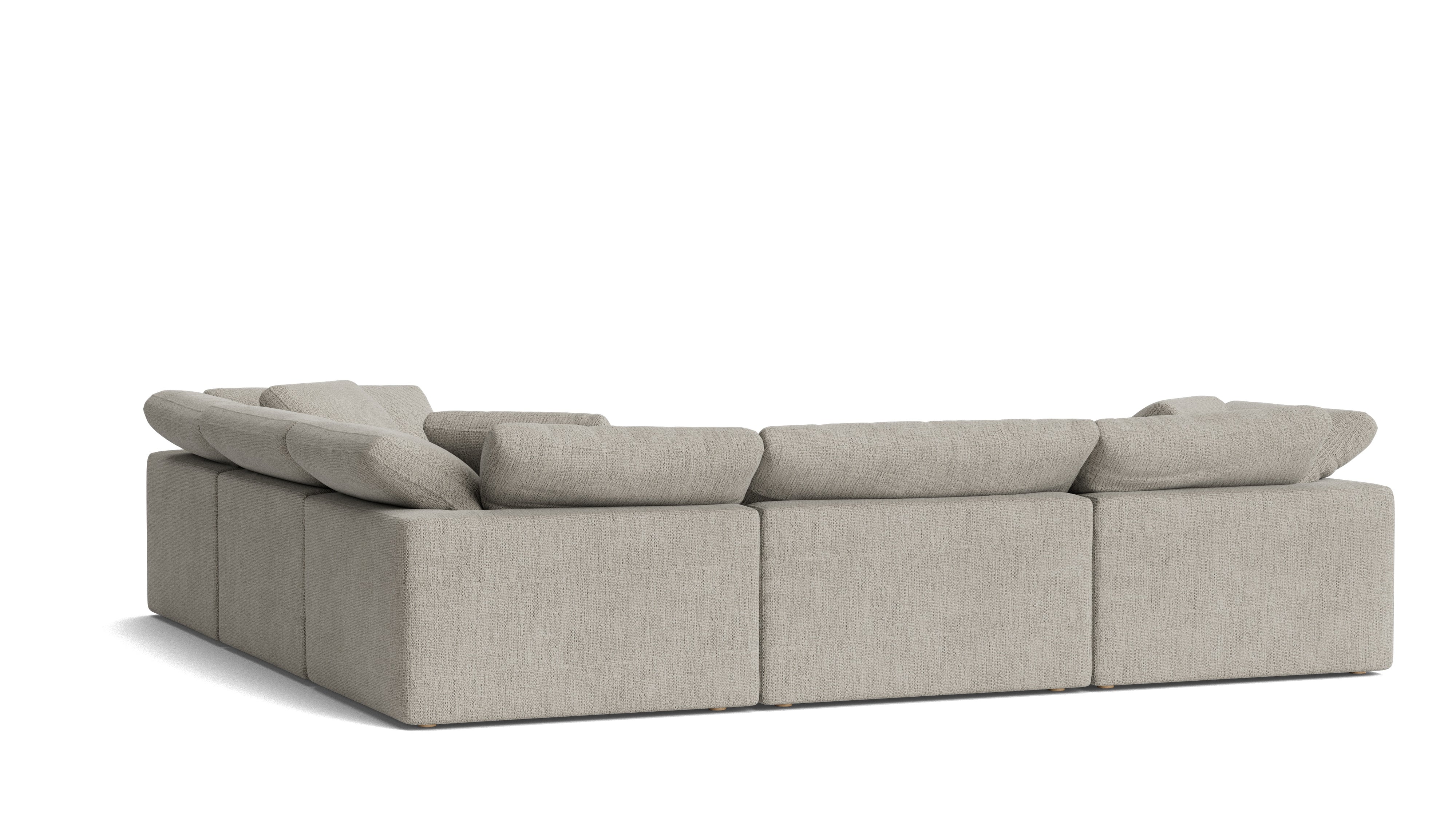 Movie Night™ 5 - Piece Modular Sectional Closed, Large, Oatmeal - Sundays Company CanadaSEC-YJ-921-007