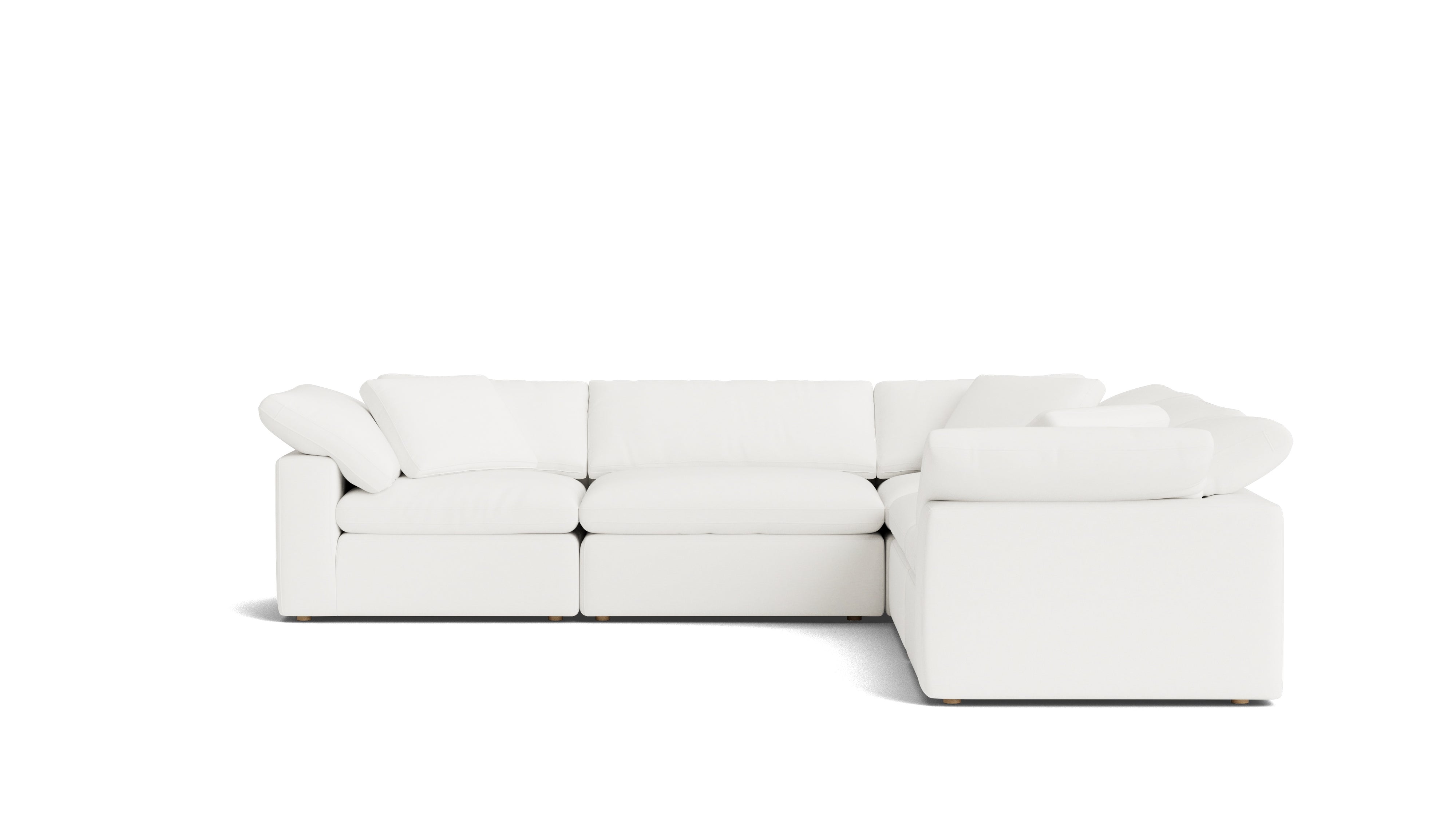 Movie Night™ 5 - Piece Modular Sectional Closed, Large, Brie - Sundays Company CanadaSEC-YJ-921-037