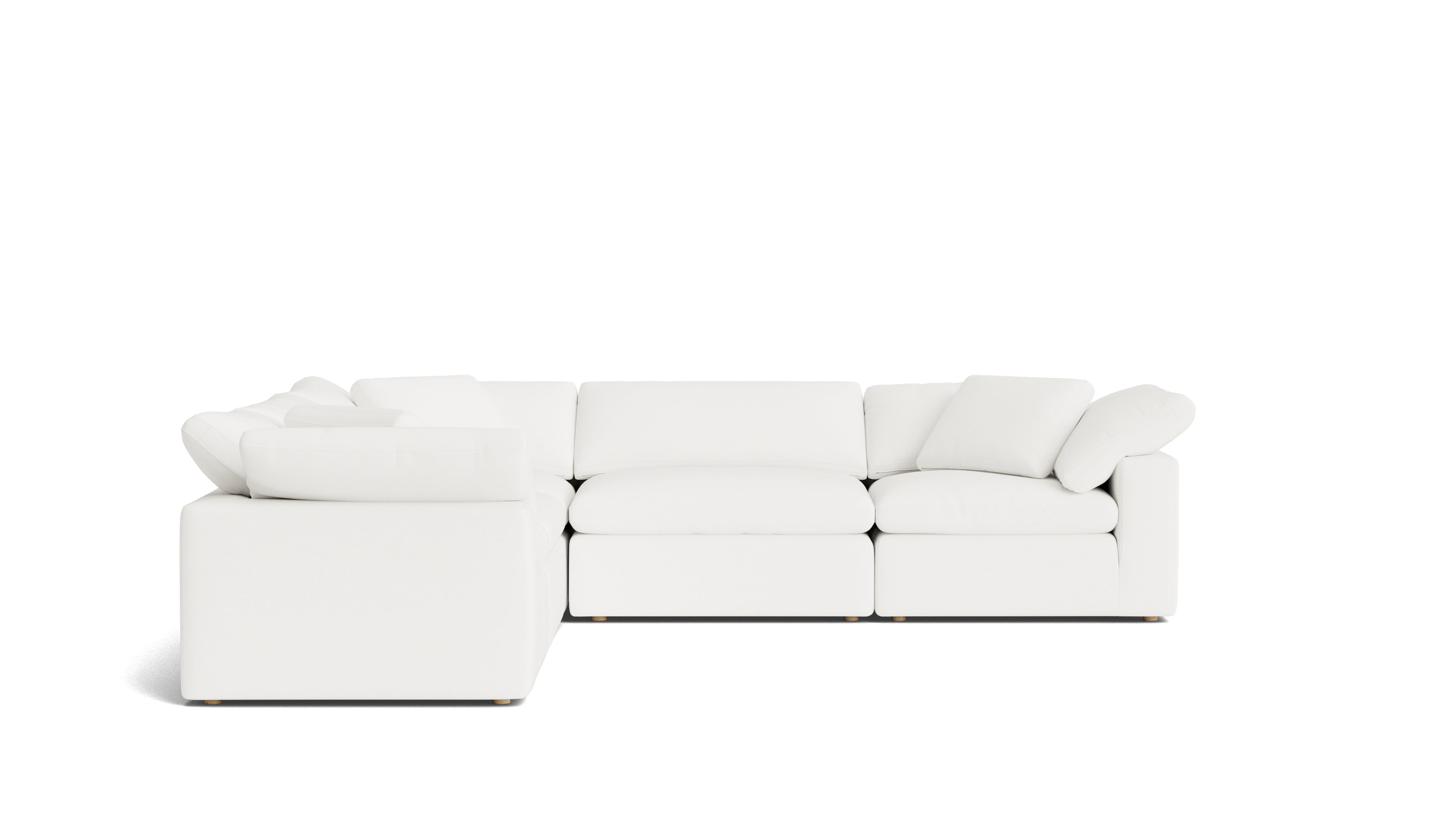 Movie Night™ 5 - Piece Modular Sectional Closed, Large, Brie - Sundays Company CanadaSEC-YJ-921-037