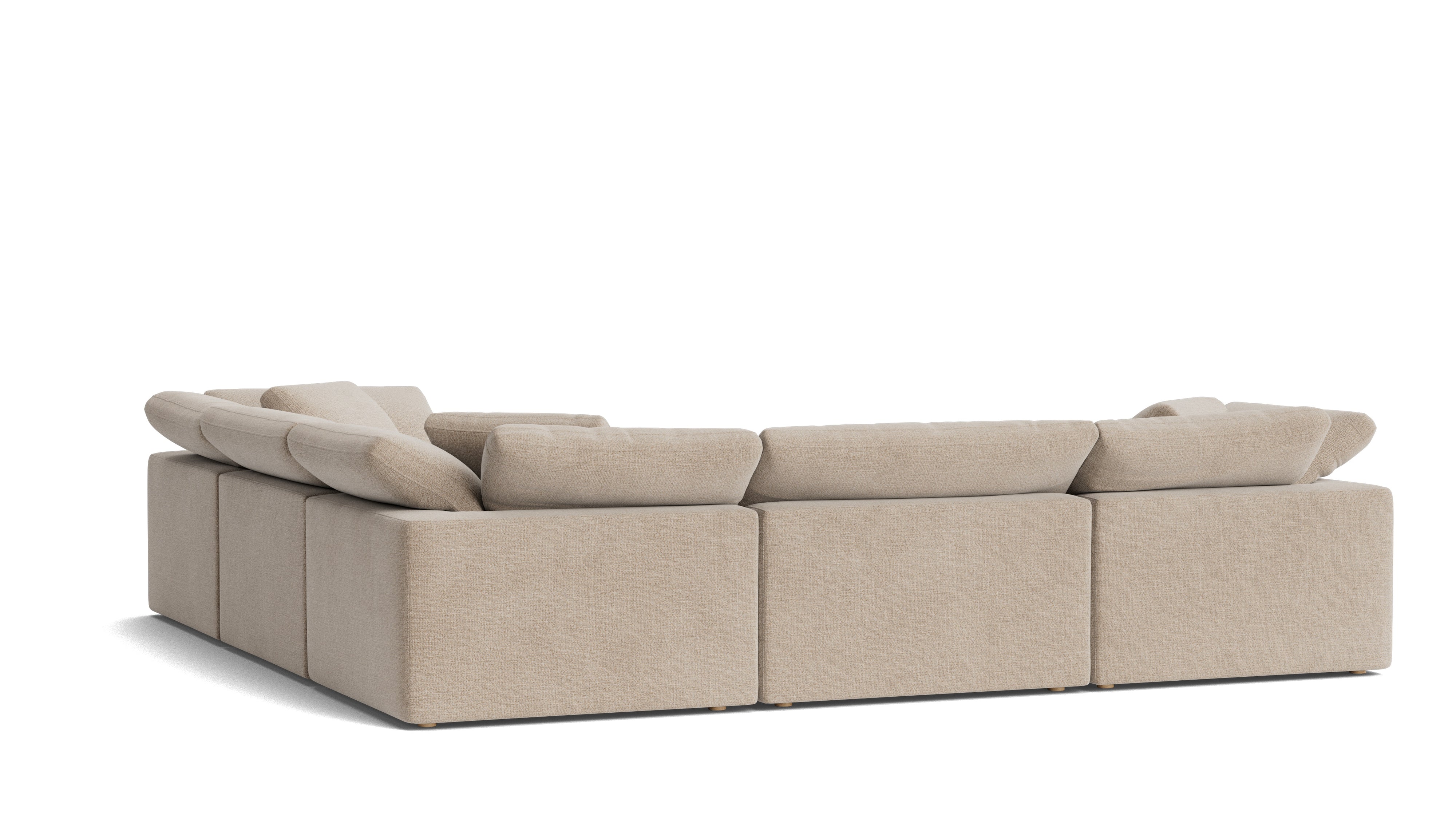 Movie Night™ 5 - Piece Modular Sectional Closed, Large, Champagne - Sundays Company CanadaSEC-YJ-921-041