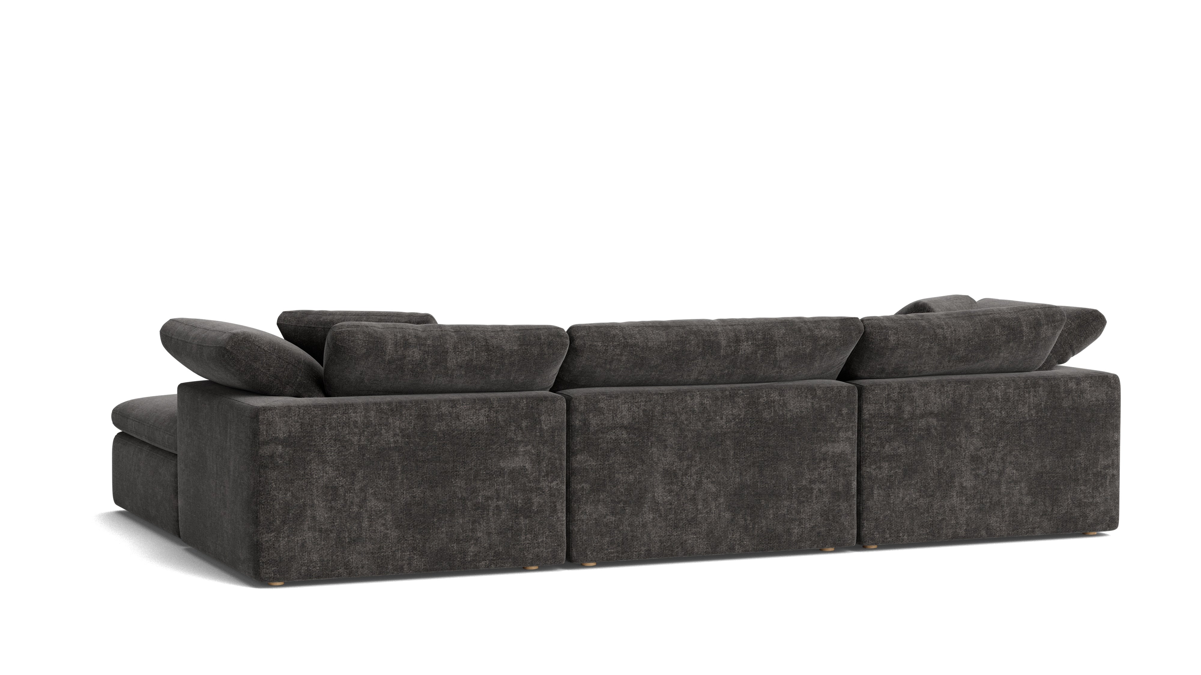 Movie Night™ 5 - Piece Modular U - Shaped Sectional, Large, Truffle - Sundays Company CanadaSEC-YJ-922-003