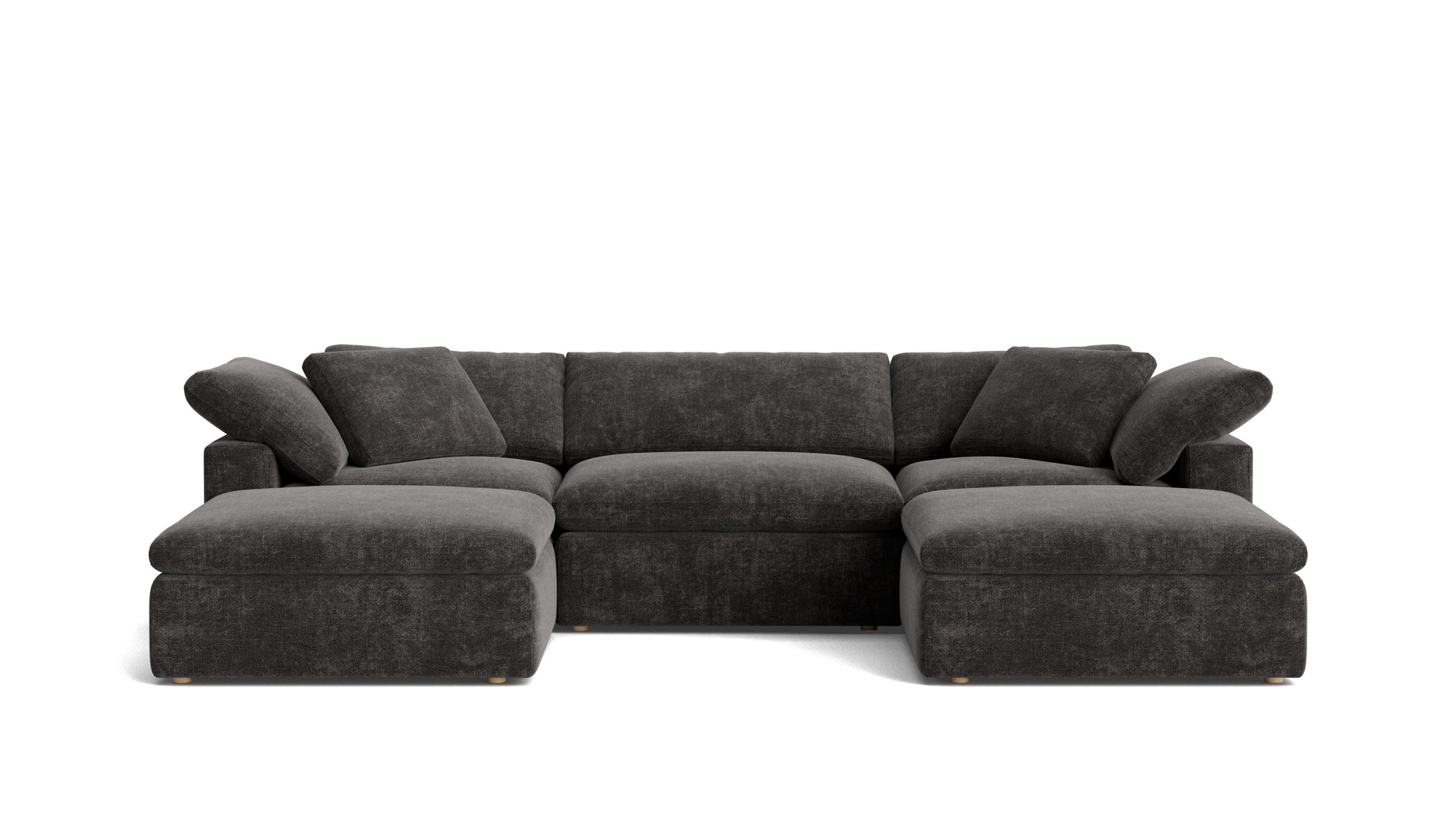 Movie Night™ 5-Piece Modular U-Shaped Sectional, Large, Truffle_image