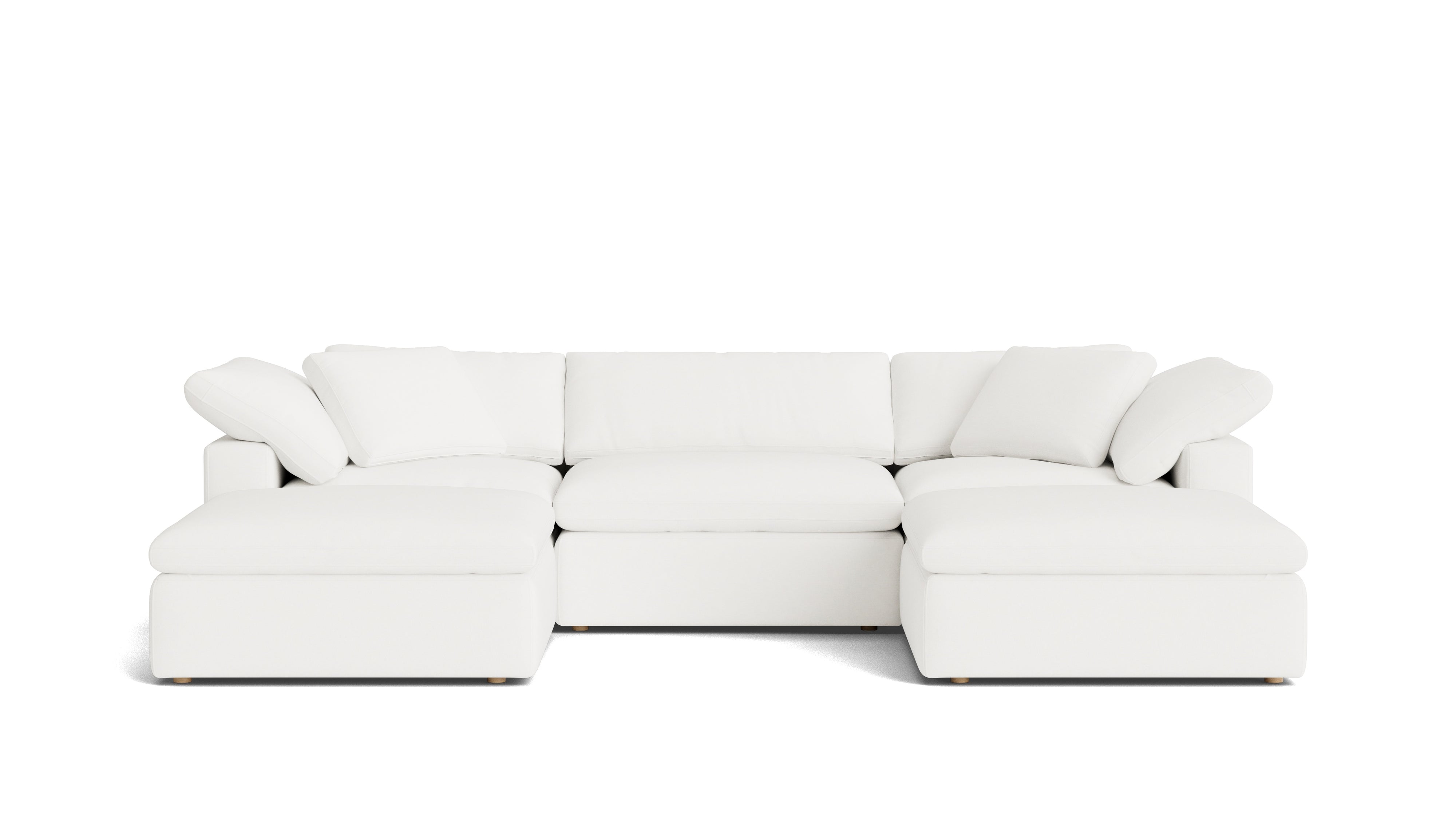 Movie Night™ 5 - Piece Modular U - Shaped Sectional, Large, Brie - Sundays Company CanadaSEC-YJ-922-037
